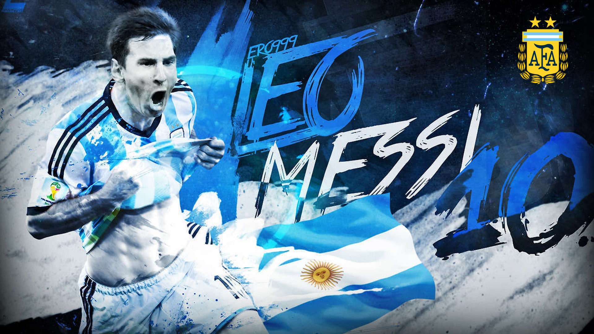 Backgrounds Messi Argentina HD With Resolution 1920X1080 pixel. You can make this wallpaper for your Mac or Windows Desktop Background, iPhone, Android or Tablet and another Smartphone device for free