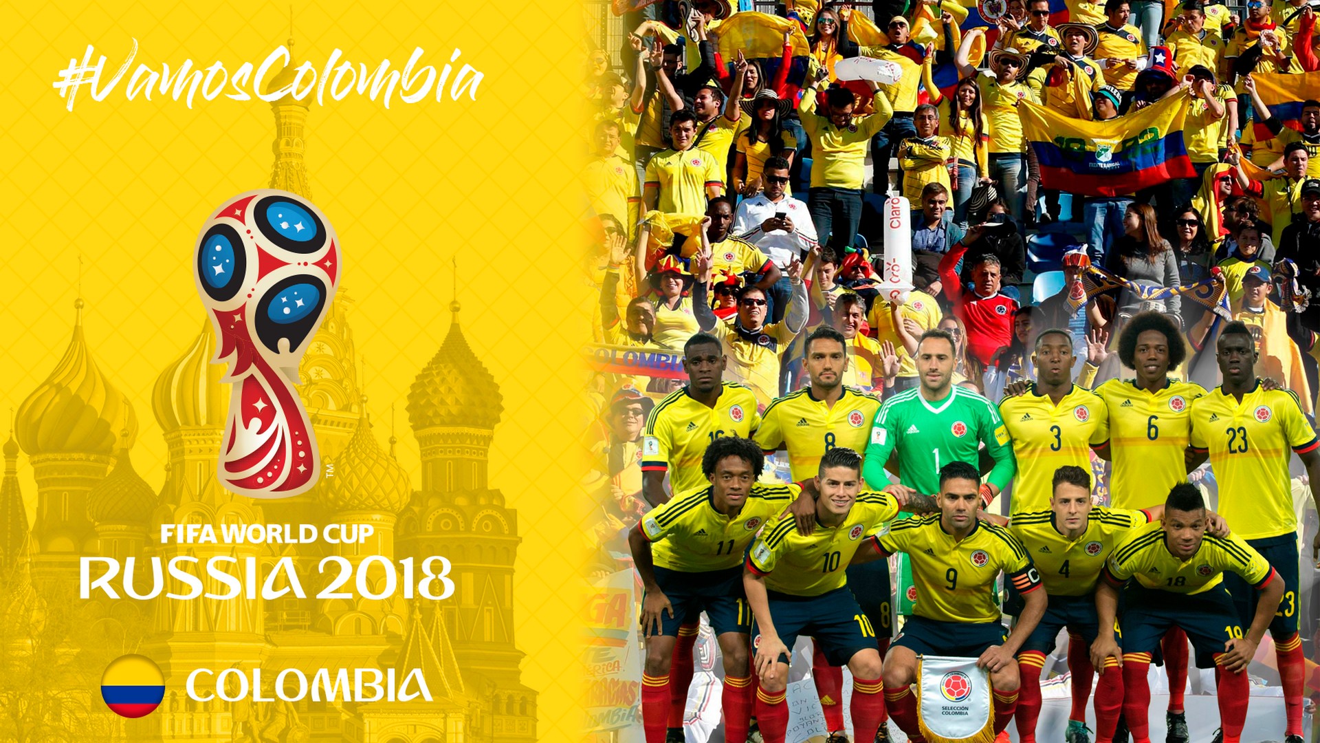 Colombia National Team Wallpaper HD with resolution 1920x1080 pixel. You can make this wallpaper for your Mac or Windows Desktop Background, iPhone, Android or Tablet and another Smartphone device