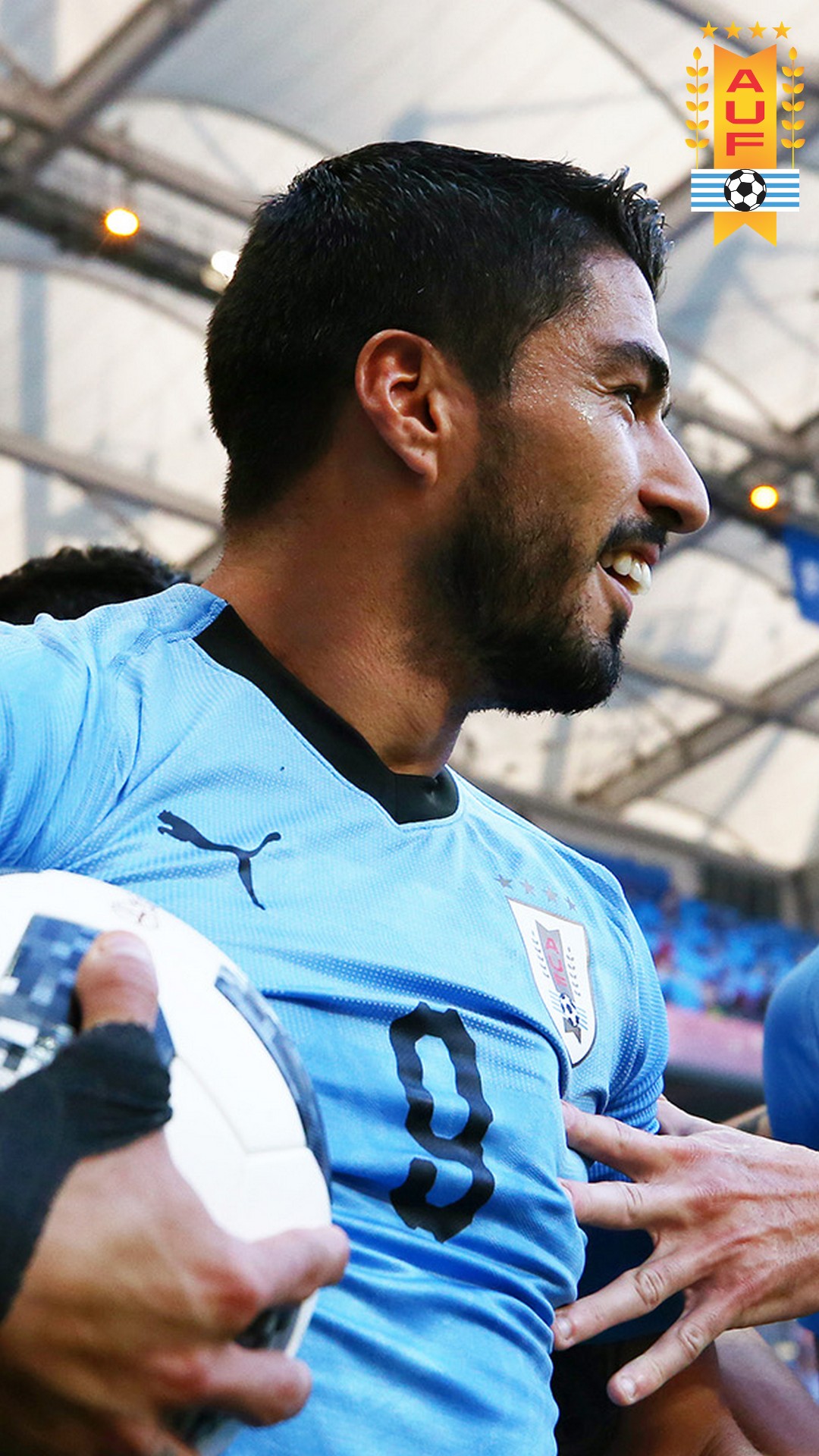 Luis Suarez Uruguay Mobile Wallpaper HD with resolution 1080x1920 pixel. You can make this wallpaper for your Mac or Windows Desktop Background, iPhone, Android or Tablet and another Smartphone device