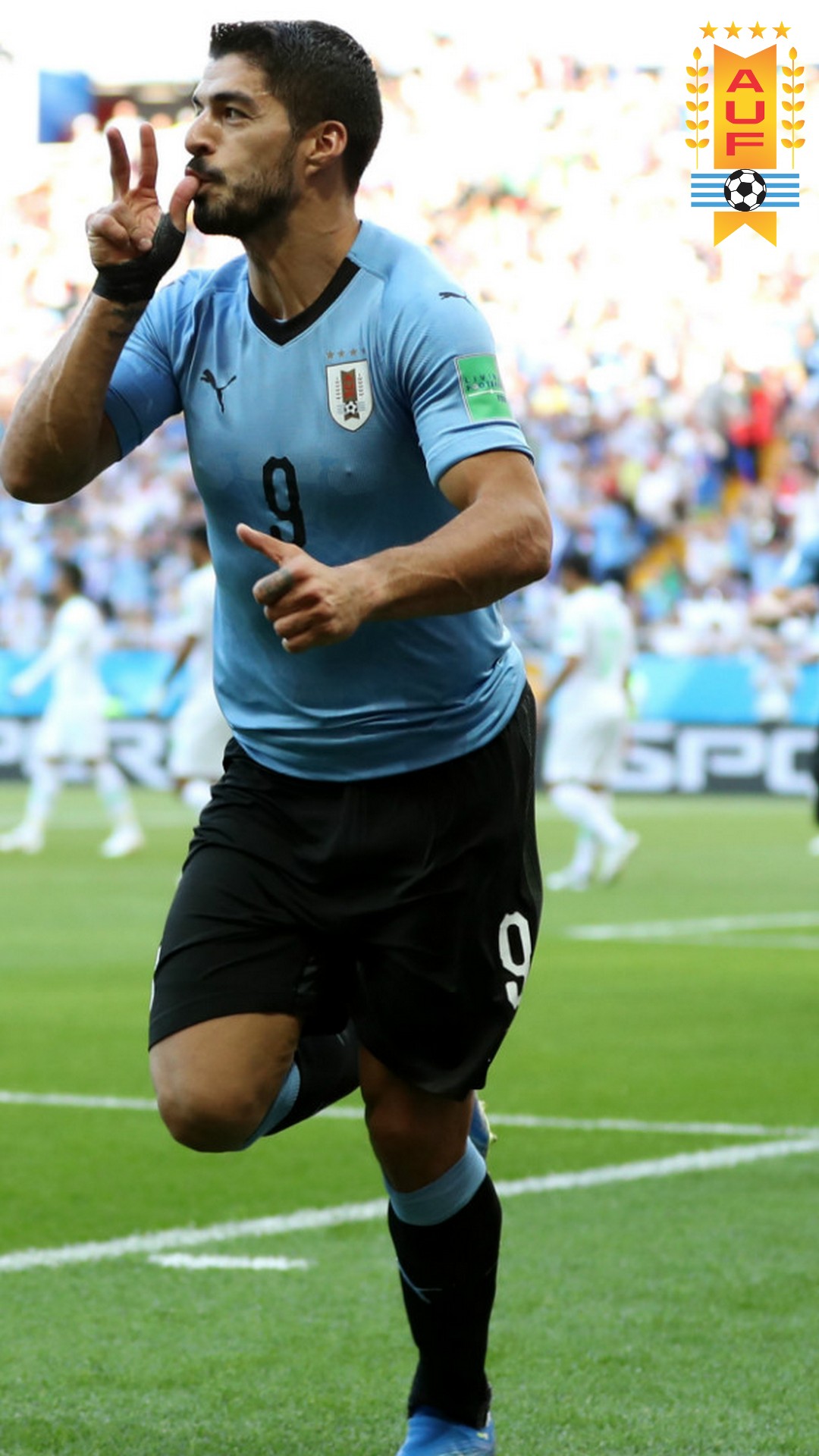 Luis Suarez Uruguay Mobile Wallpaper with resolution 1080x1920 pixel. You can make this wallpaper for your Mac or Windows Desktop Background, iPhone, Android or Tablet and another Smartphone device