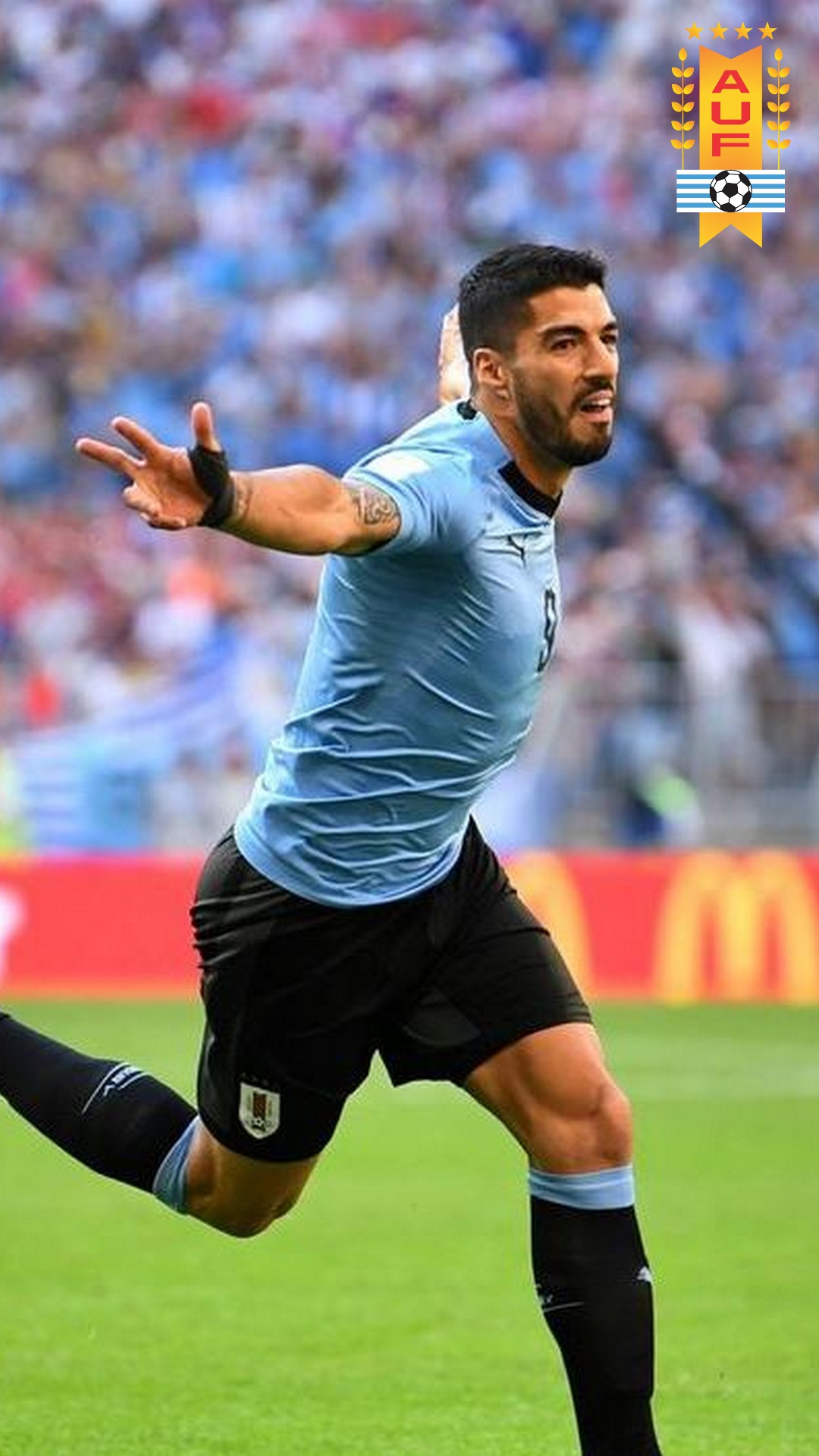 Luis Suarez Uruguay Wallpaper iPhone HD with resolution 1080x1920 pixel. You can make this wallpaper for your Mac or Windows Desktop Background, iPhone, Android or Tablet and another Smartphone device
