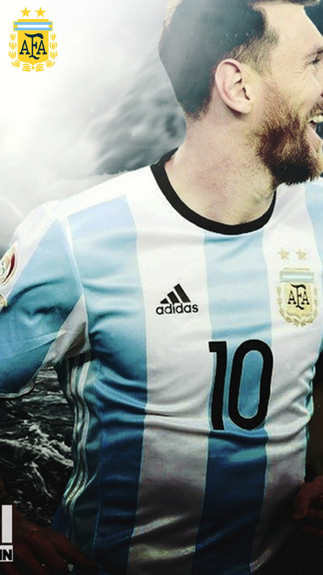 Messi Argentina iPhone 7 Plus Wallpaper with resolution 1080x1920 pixel. You can make this wallpaper for your Mac or Windows Desktop Background, iPhone, Android or Tablet and another Smartphone device