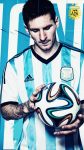 Messi Argentina iPhone 8 Wallpaper