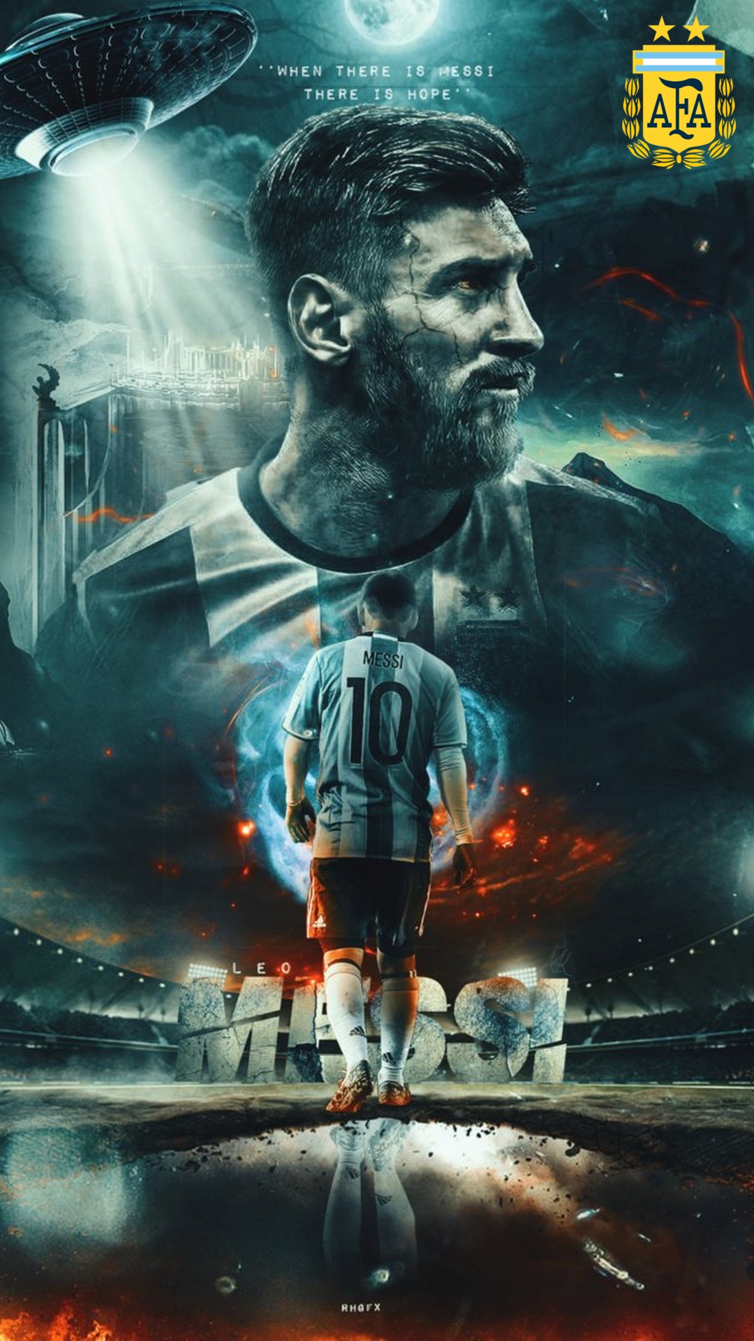 Mobile Wallpaper Messi Argentina With Resolution 1080X1920 pixel. You can make this wallpaper for your Mac or Windows Desktop Background, iPhone, Android or Tablet and another Smartphone device for free