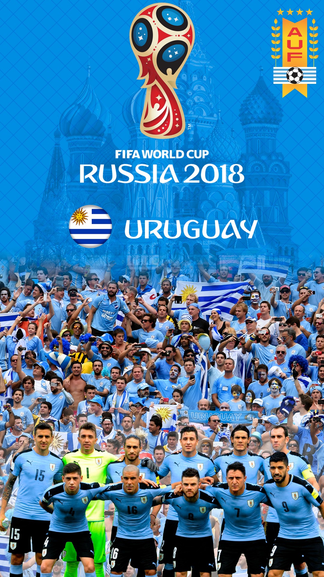 Mobile Wallpaper Uruguay National Team with resolution 1080x1920 pixel. You can make this wallpaper for your Mac or Windows Desktop Background, iPhone, Android or Tablet and another Smartphone device