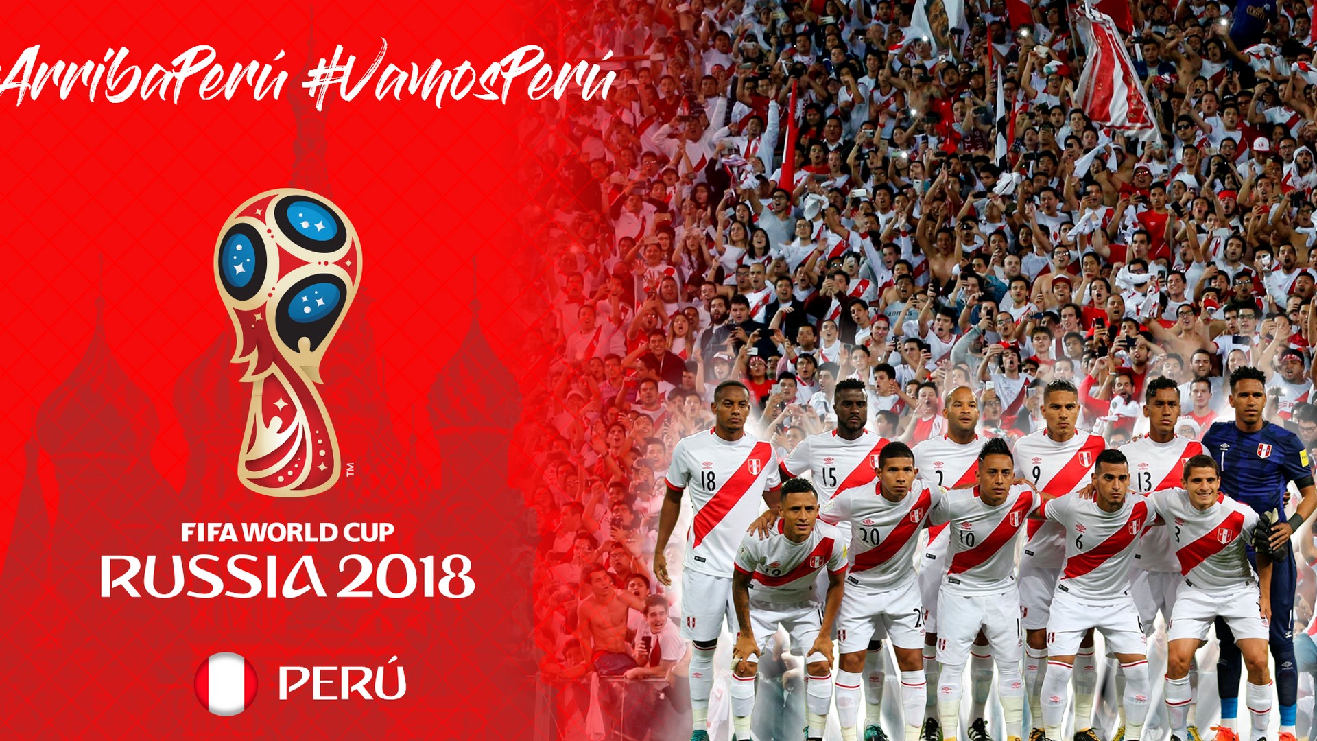 Peru National Team Wallpaper HD With Resolution 1920X1080 pixel. You can make this wallpaper for your Mac or Windows Desktop Background, iPhone, Android or Tablet and another Smartphone device for free