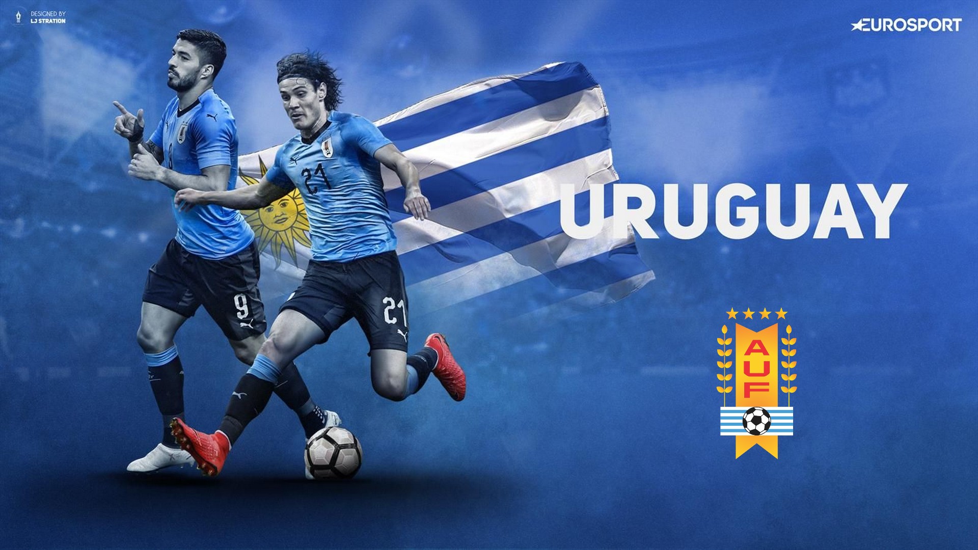 Uruguay Football Squad Wallpaper HD With Resolution 1920X1080 pixel. You can make this wallpaper for your Mac or Windows Desktop Background, iPhone, Android or Tablet and another Smartphone device for free