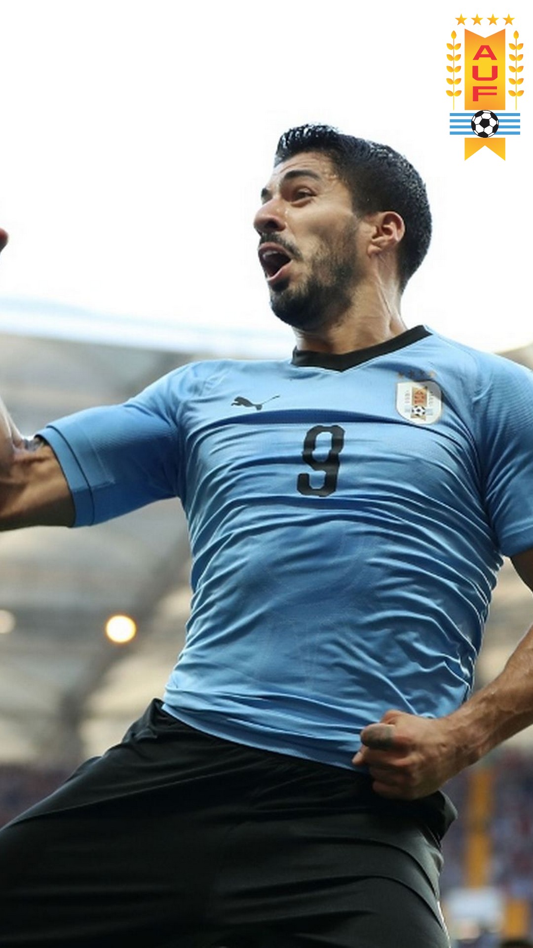 Wallpaper Luis Suarez Uruguay Mobile with resolution 1080x1920 pixel. You can make this wallpaper for your Mac or Windows Desktop Background, iPhone, Android or Tablet and another Smartphone device