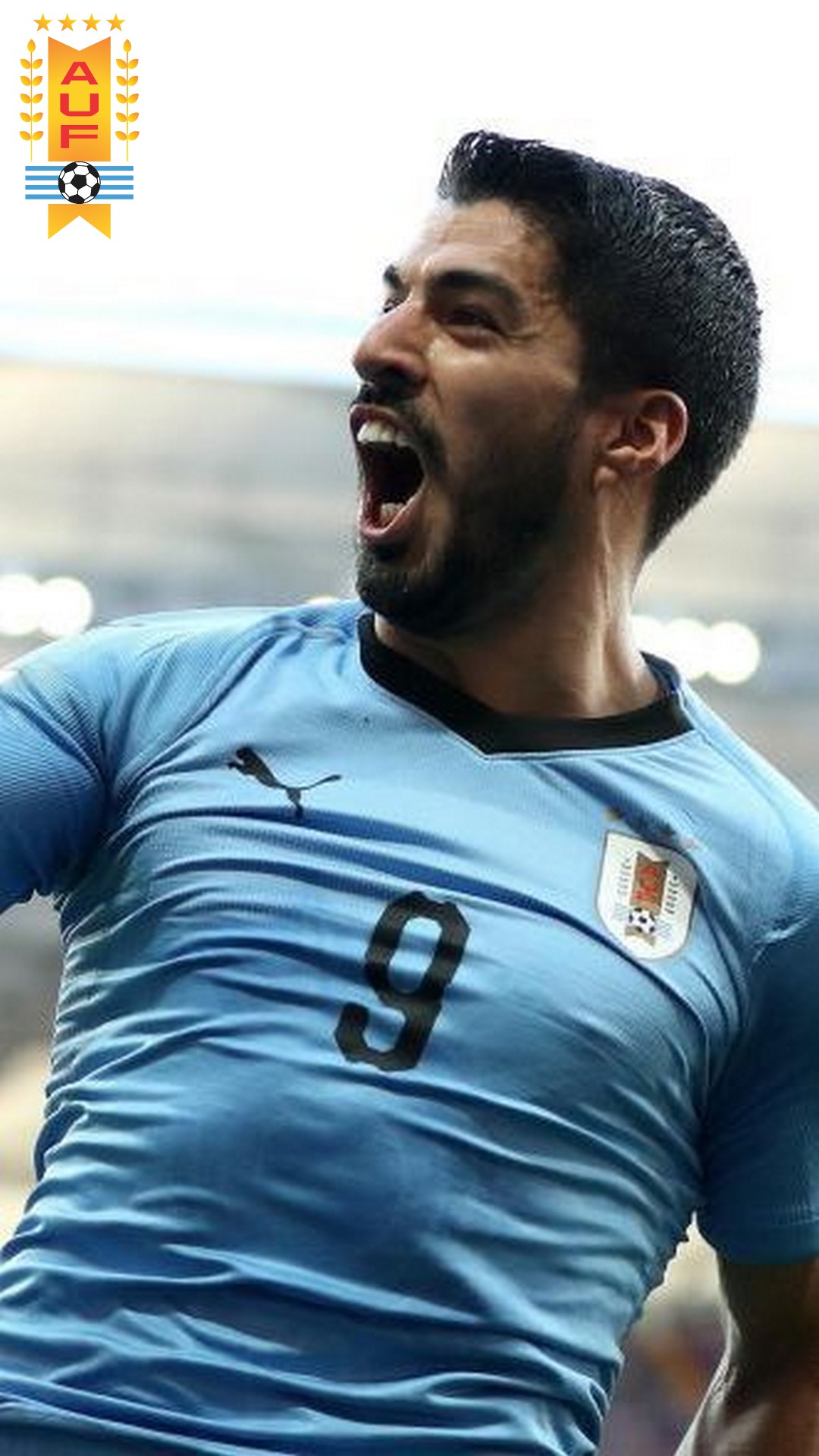 Wallpaper Luis Suarez Uruguay iPhone with resolution 1080x1920 pixel. You can make this wallpaper for your Mac or Windows Desktop Background, iPhone, Android or Tablet and another Smartphone device
