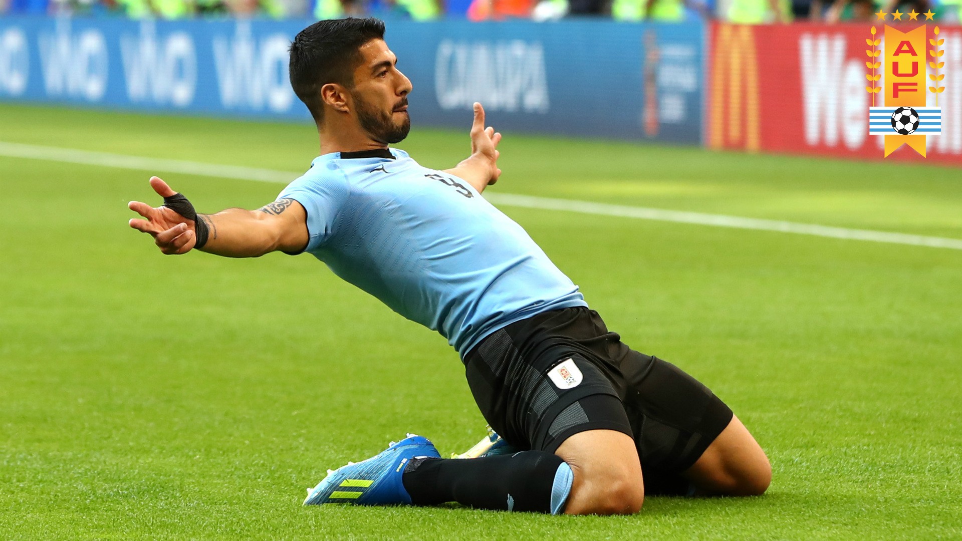 Wallpapers HD Luis Suarez Uruguay With Resolution 1920X1080 pixel. You can make this wallpaper for your Mac or Windows Desktop Background, iPhone, Android or Tablet and another Smartphone device for free