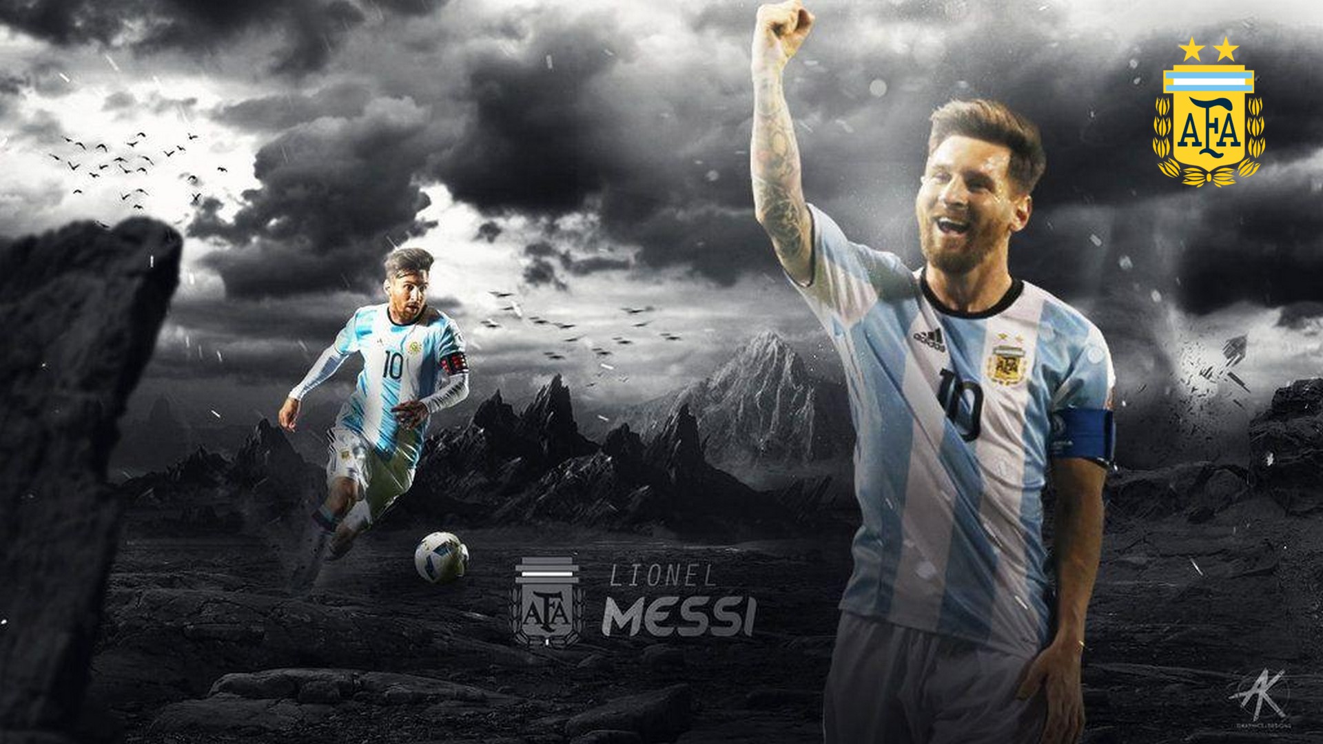 Wallpapers HD Messi Argentina With Resolution 1920X1080 pixel. You can make this wallpaper for your Mac or Windows Desktop Background, iPhone, Android or Tablet and another Smartphone device for free