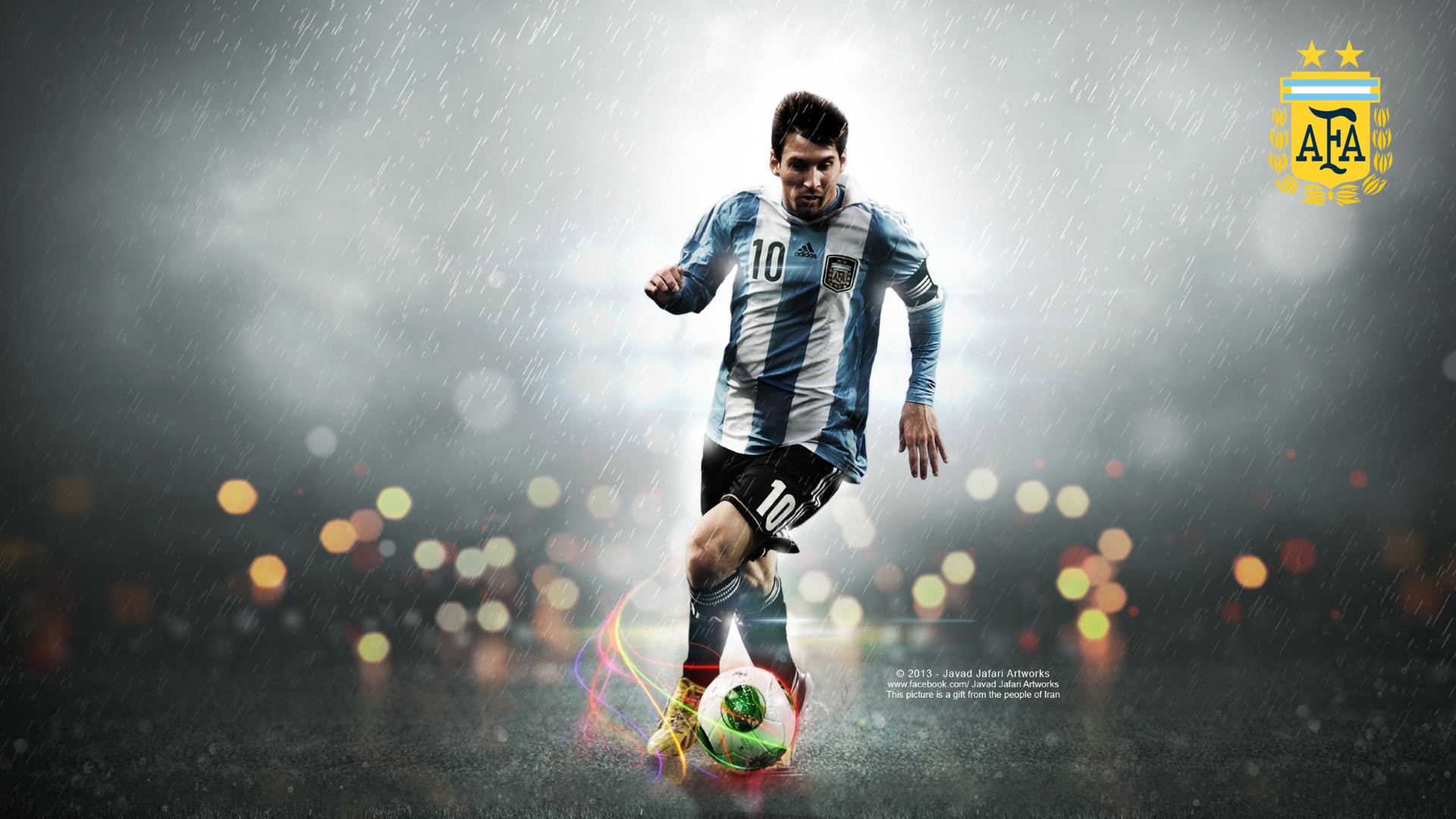 Wallpapers Messi Argentina With Resolution 1920X1080 pixel. You can make this wallpaper for your Mac or Windows Desktop Background, iPhone, Android or Tablet and another Smartphone device for free