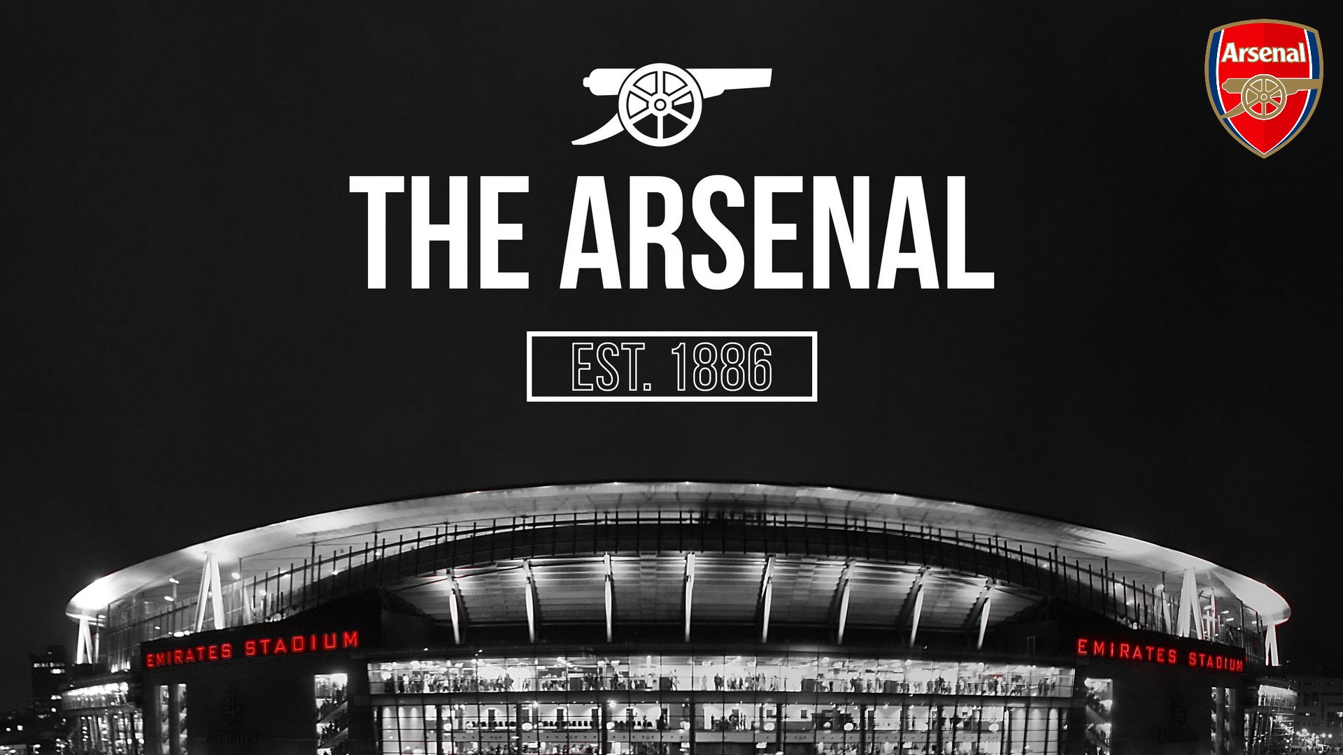 Arsenal Stadium Desktop Wallpapers with resolution 1920x1080 pixel. You can make this wallpaper for your Mac or Windows Desktop Background, iPhone, Android or Tablet and another Smartphone device