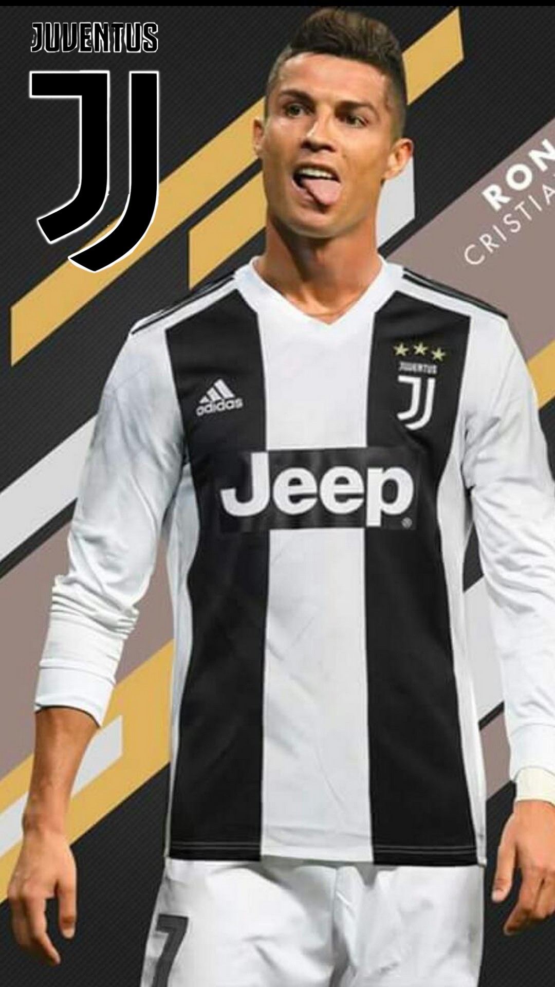 Cristiano Ronaldo Juventus Wallpaper For Mobile with resolution 1080x1920 pixel. You can make this wallpaper for your Mac or Windows Desktop Background, iPhone, Android or Tablet and another Smartphone device