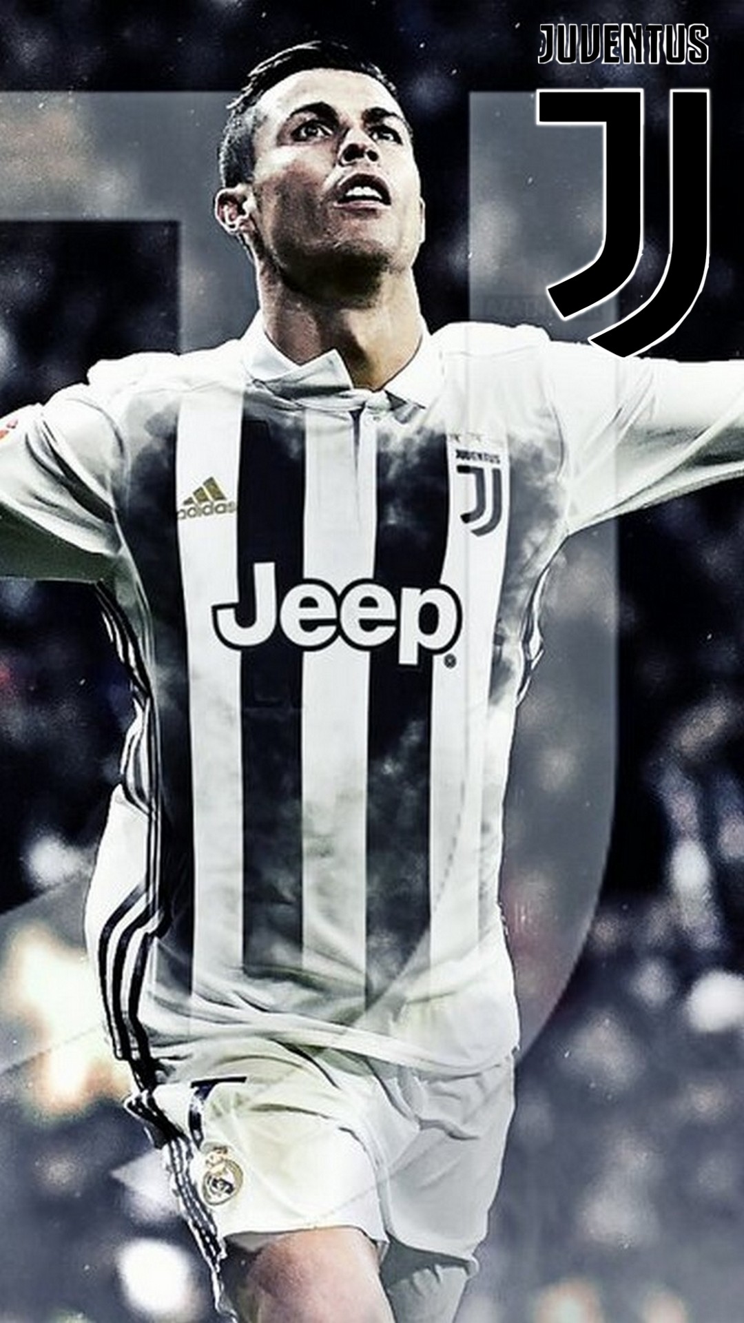 Cristiano Ronaldo Juventus Wallpaper iPhone HD With Resolution 1080X1920 pixel. You can make this wallpaper for your Mac or Windows Desktop Background, iPhone, Android or Tablet and another Smartphone device for free