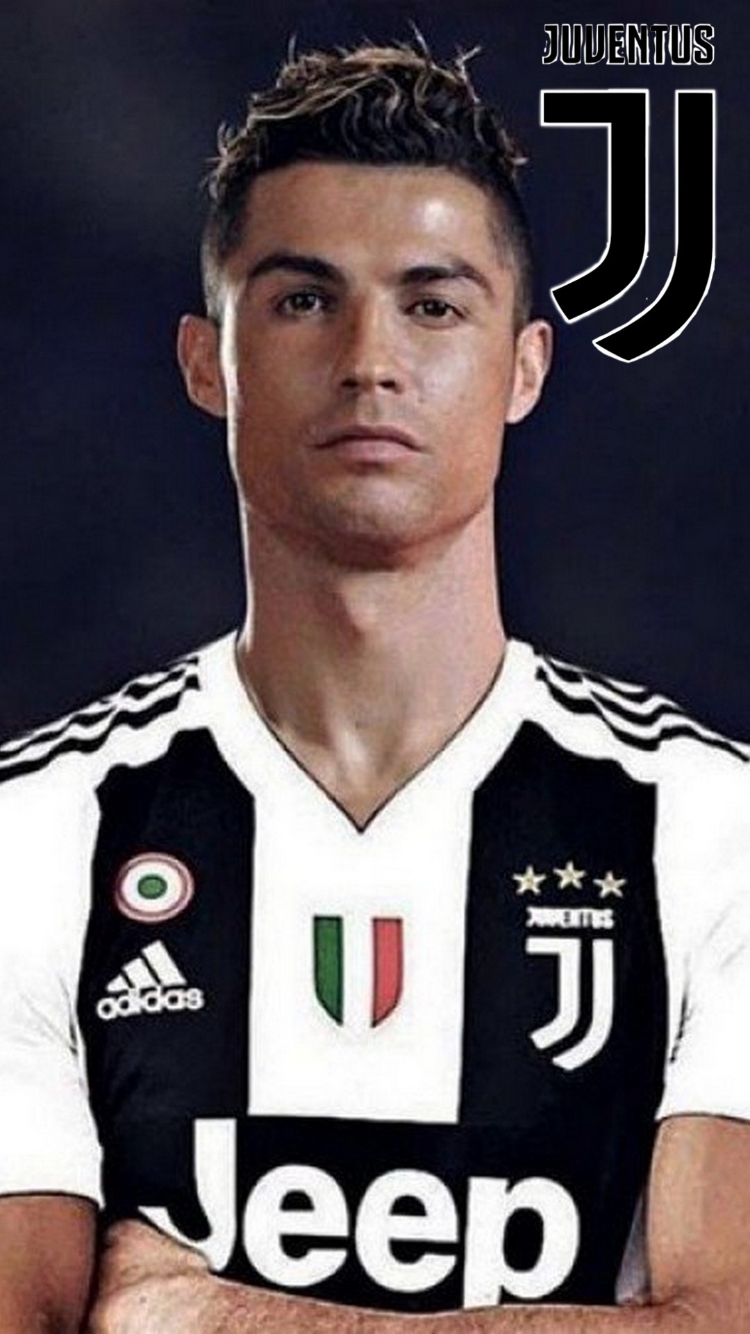 Cristiano Ronaldo Juventus iPhone 8 Wallpaper with resolution 1080x1920 pixel. You can make this wallpaper for your Mac or Windows Desktop Background, iPhone, Android or Tablet and another Smartphone device
