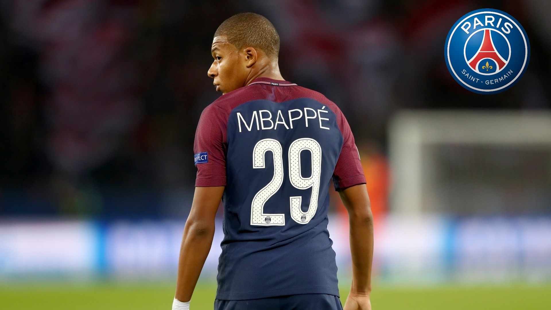 HD Mbappe Paris Saint-Germain Backgrounds with resolution 1920x1080 pixel. You can make this wallpaper for your Mac or Windows Desktop Background, iPhone, Android or Tablet and another Smartphone device