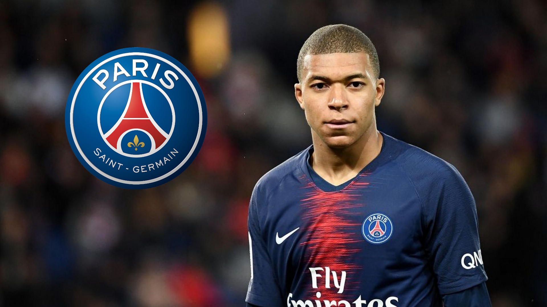 Kylian Mbappe PSG For PC Wallpaper with resolution 1920x1080 pixel. You can make this wallpaper for your Mac or Windows Desktop Background, iPhone, Android or Tablet and another Smartphone device