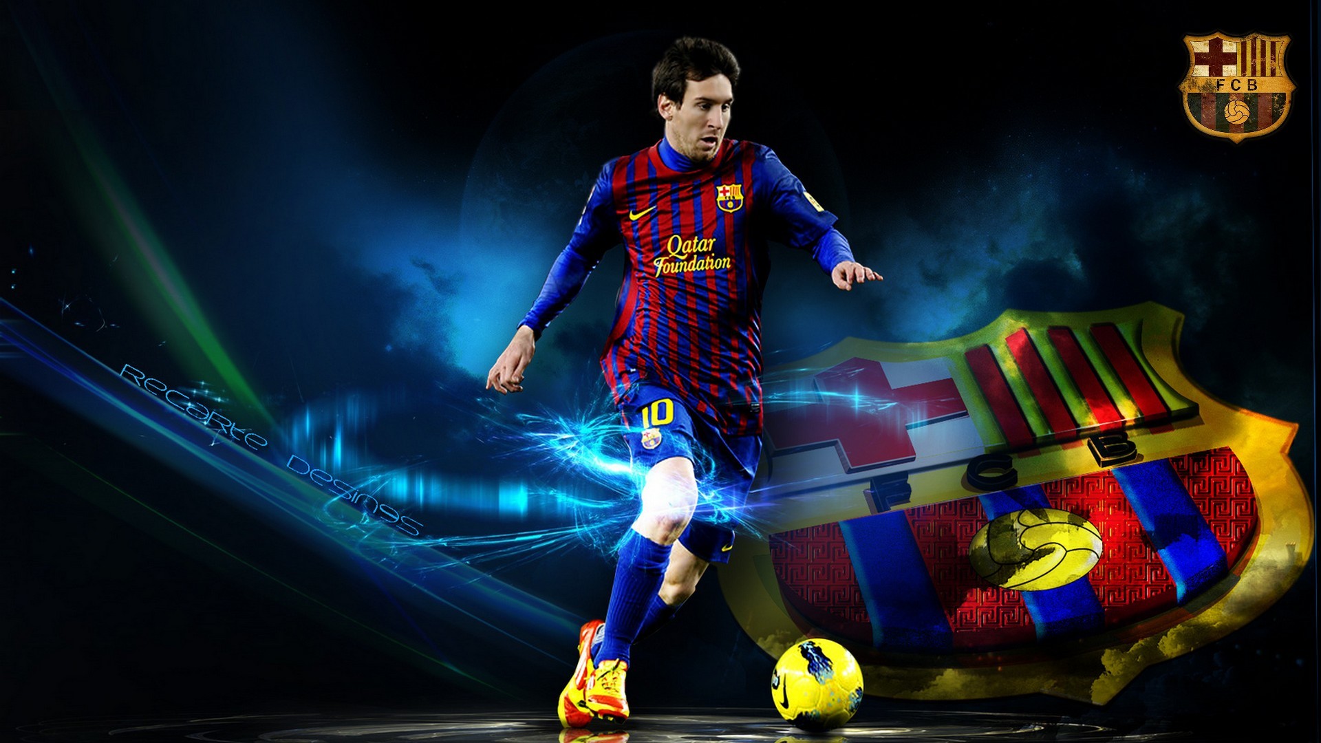 Leo Messi Desktop Wallpaper with resolution 1920x1080 pixel. You can make this wallpaper for your Mac or Windows Desktop Background, iPhone, Android or Tablet and another Smartphone device
