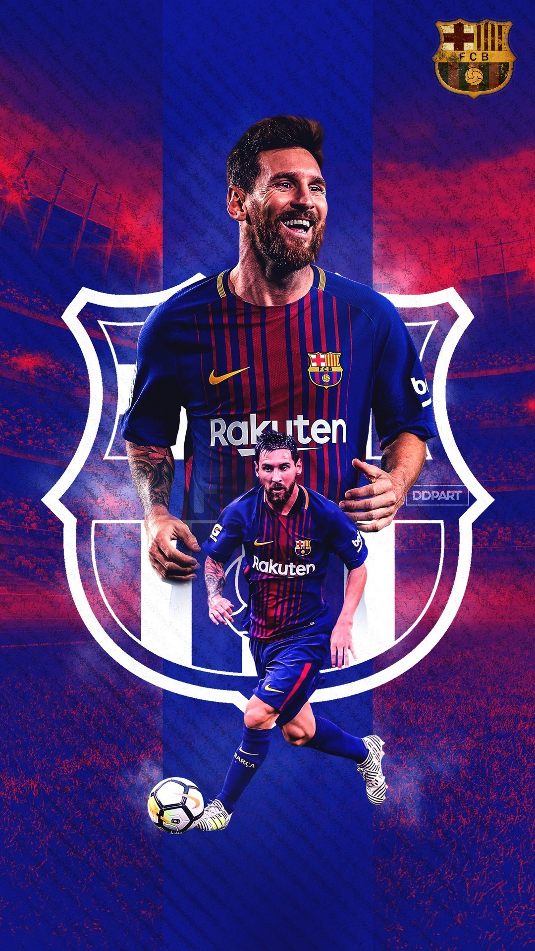 Leo Messi iPhone 8 Wallpaper With Resolution 1080X1920 pixel. You can make this wallpaper for your Mac or Windows Desktop Background, iPhone, Android or Tablet and another Smartphone device for free