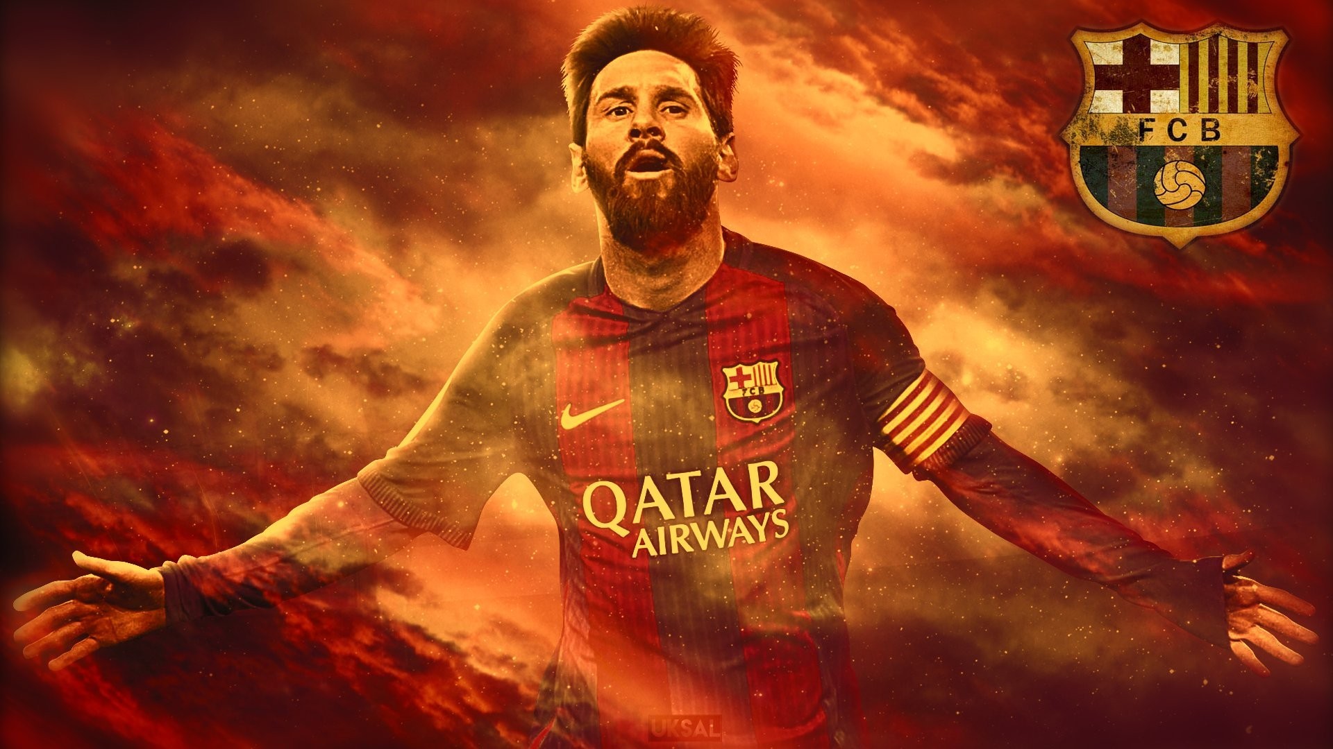 Lionel Messi Barcelona Wallpaper HD With Resolution 1920X1080 pixel. You can make this wallpaper for your Mac or Windows Desktop Background, iPhone, Android or Tablet and another Smartphone device for free