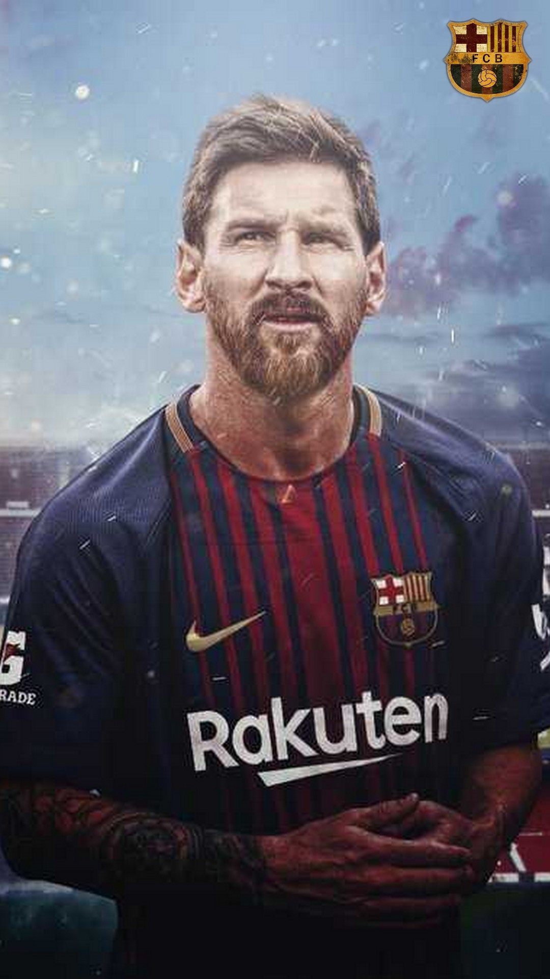 Lionel Messi iPhone 8 Wallpaper With Resolution 1080X1920 pixel. You can make this wallpaper for your Mac or Windows Desktop Background, iPhone, Android or Tablet and another Smartphone device for free