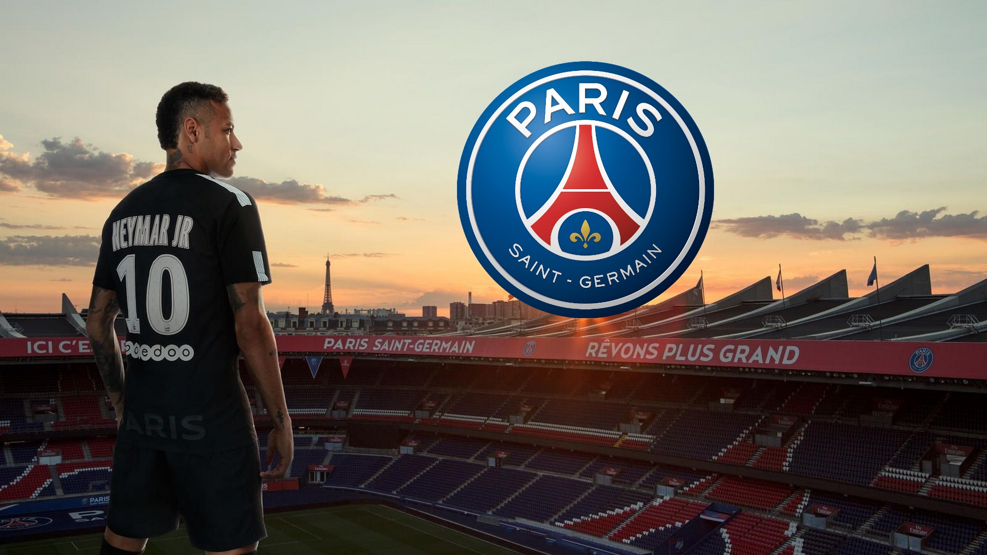 Neymar PSG Wallpaper HD With Resolution 1920X1080 pixel. You can make this wallpaper for your Mac or Windows Desktop Background, iPhone, Android or Tablet and another Smartphone device for free
