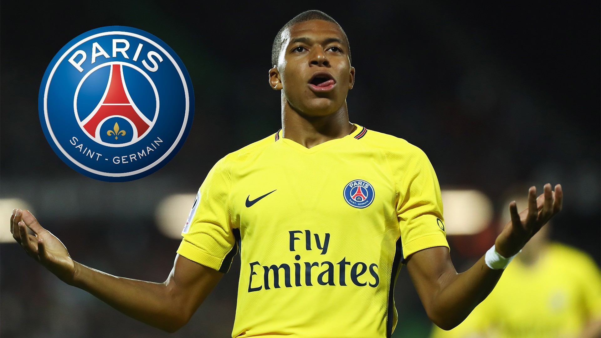 PSG Kylian Mbappe HD Wallpapers With Resolution 1920X1080 pixel. You can make this wallpaper for your Mac or Windows Desktop Background, iPhone, Android or Tablet and another Smartphone device for free
