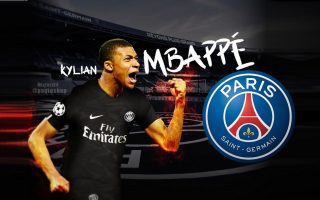 PSG Kylian Mbappe Mac Backgrounds With Resolution 1920X1080 pixel. You can make this wallpaper for your Mac or Windows Desktop Background, iPhone, Android or Tablet and another Smartphone device for free