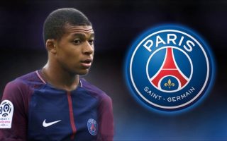 PSG Kylian Mbappe Wallpaper With Resolution 1920X1080 pixel. You can make this wallpaper for your Mac or Windows Desktop Background, iPhone, Android or Tablet and another Smartphone device for free