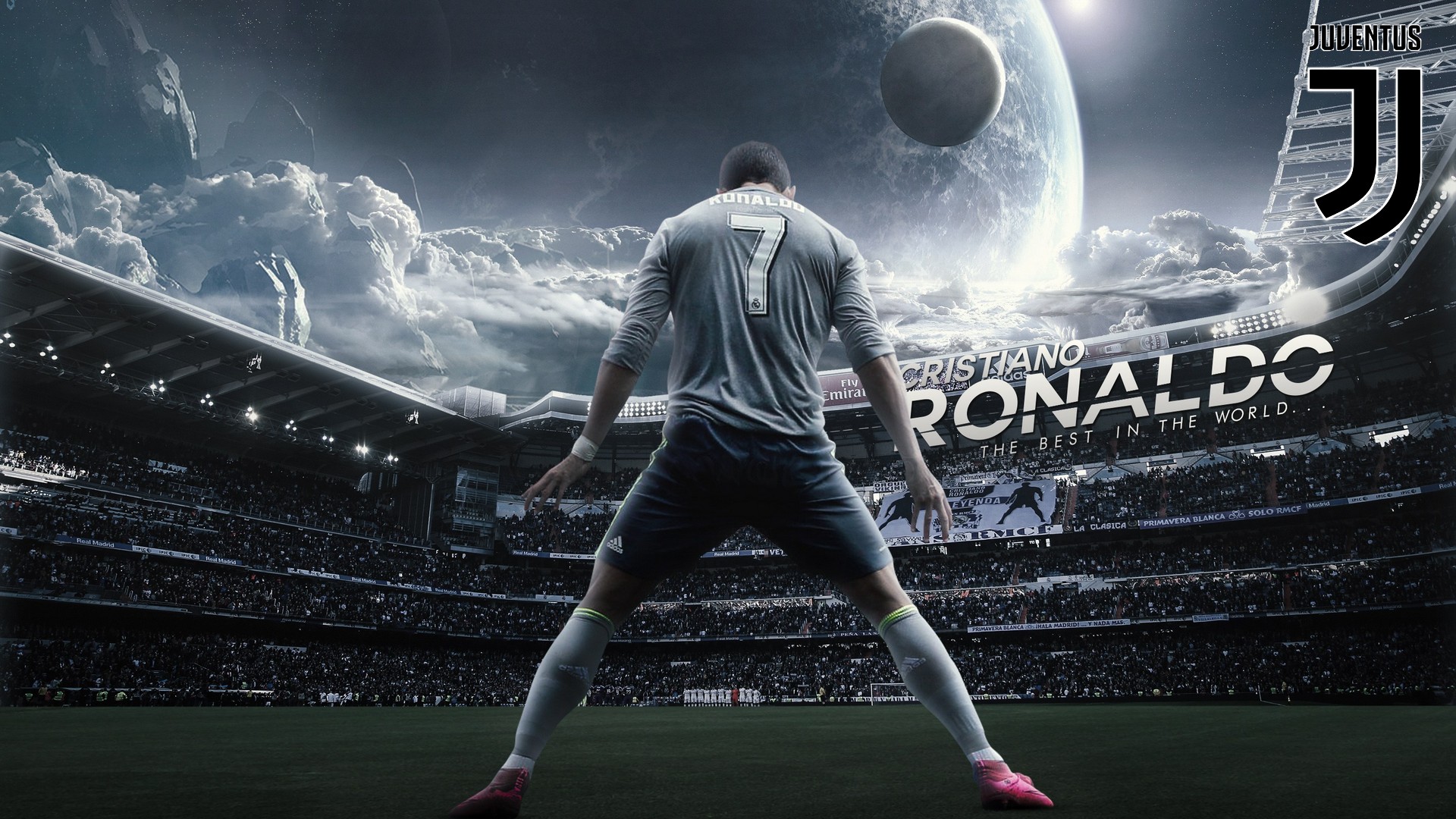 Wallpaper Desktop CR7 Juventus HD | 2019 Football Wallpaper