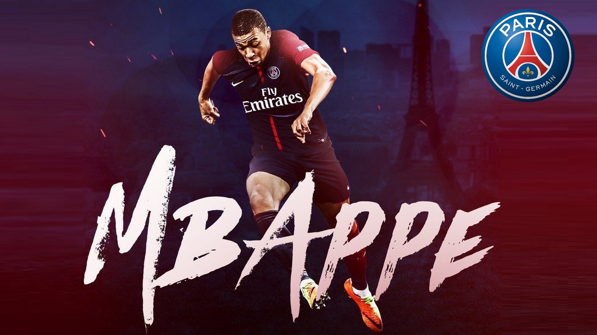 Wallpaper Desktop Mbappe Paris Saint-Germain HD With Resolution 1920X1080 pixel. You can make this wallpaper for your Mac or Windows Desktop Background, iPhone, Android or Tablet and another Smartphone device for free