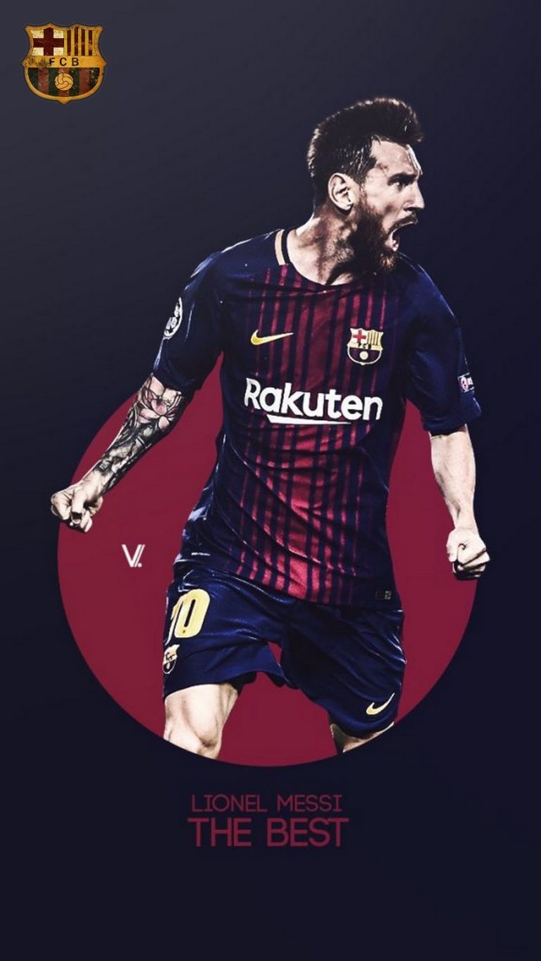 Wallpaper Lionel Messi Barcelona iPhone - 2022 Football Wallpaper