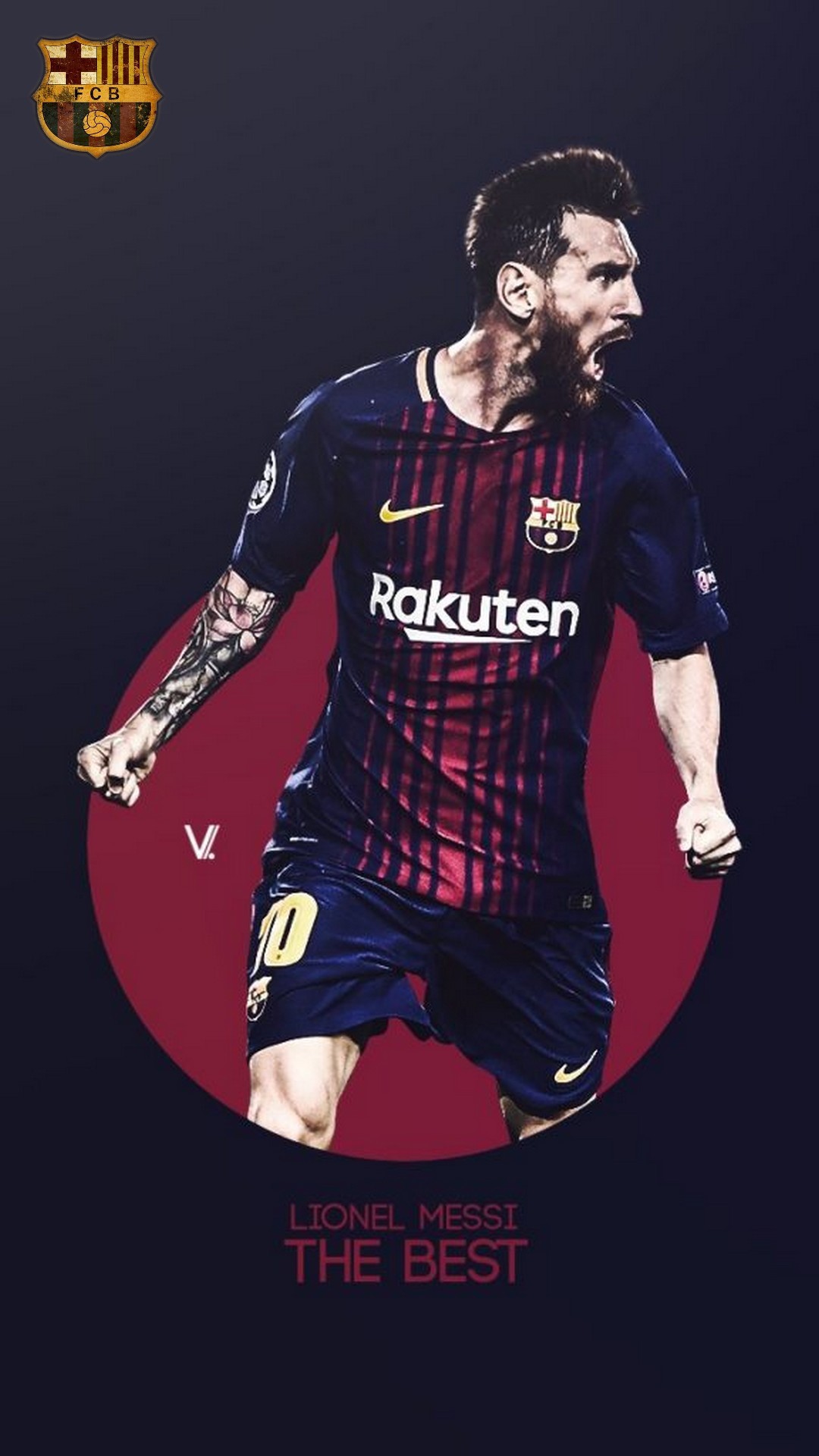 Wallpaper Lionel Messi Barcelona iPhone With Resolution 1080X1920 pixel. You can make this wallpaper for your Mac or Windows Desktop Background, iPhone, Android or Tablet and another Smartphone device for free