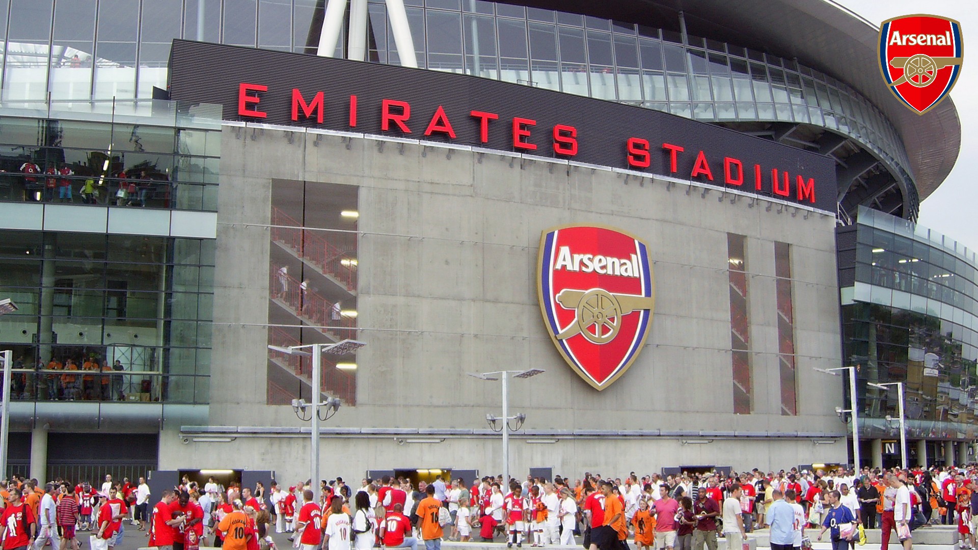 Wallpapers HD Arsenal Stadium With Resolution 1920X1080 pixel. You can make this wallpaper for your Mac or Windows Desktop Background, iPhone, Android or Tablet and another Smartphone device for free