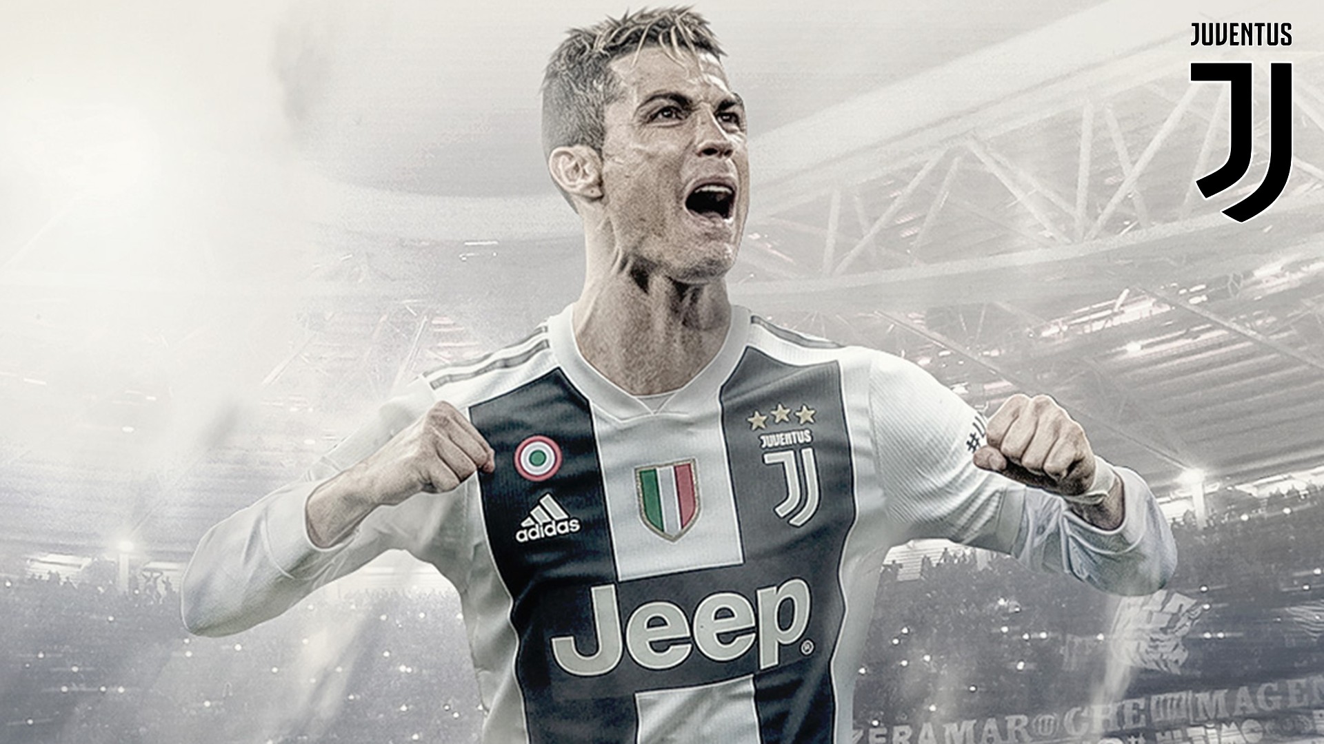 Wallpapers HD CR7 Juventus With Resolution 1920X1080 pixel. You can make this wallpaper for your Mac or Windows Desktop Background, iPhone, Android or Tablet and another Smartphone device for free