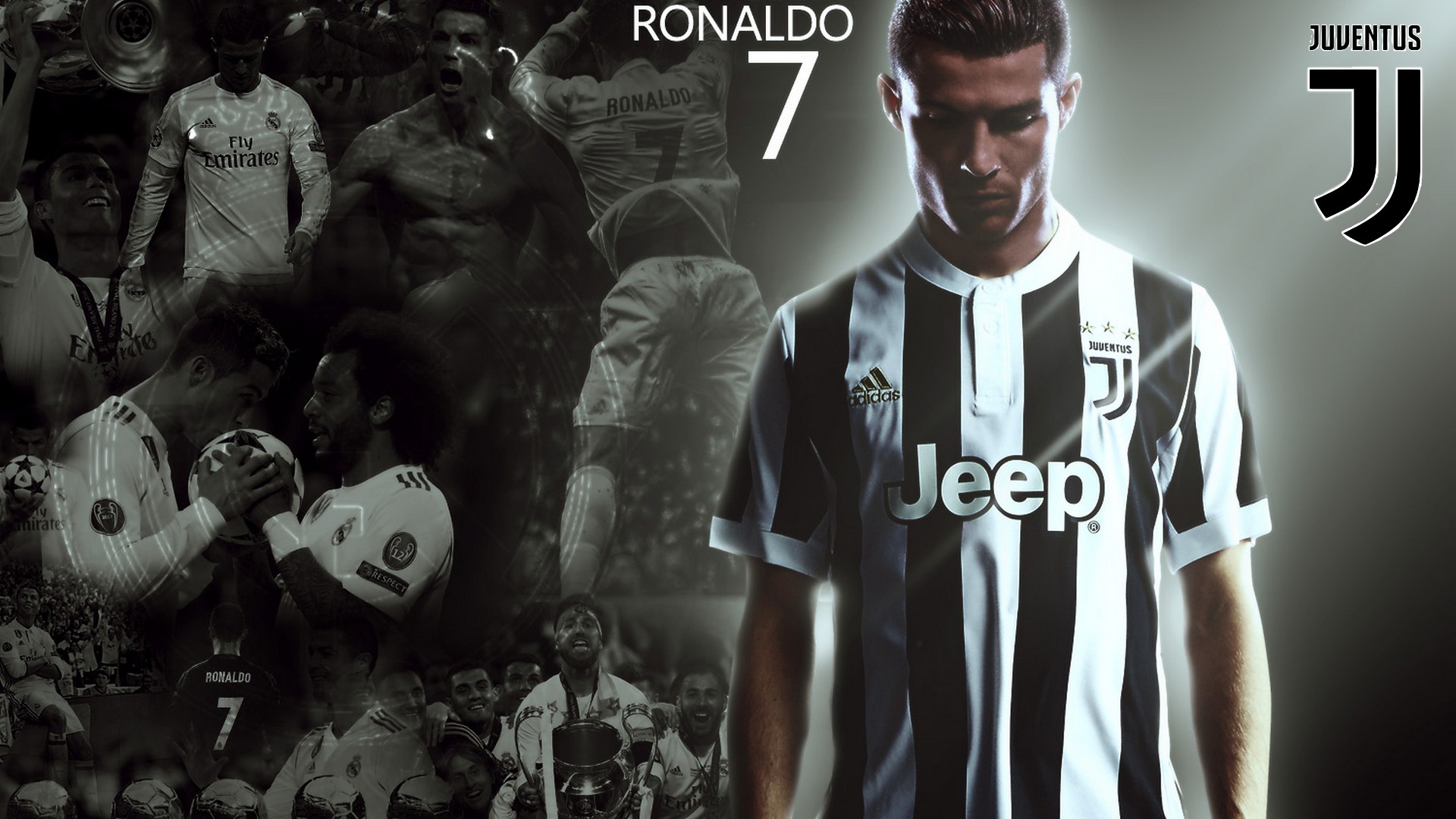 Wallpapers HD Ronaldo Juventus with resolution 1920x1080 pixel. You can make this wallpaper for your Mac or Windows Desktop Background, iPhone, Android or Tablet and another Smartphone device