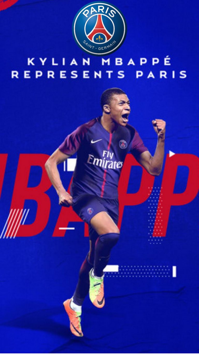 iPhone Wallpaper HD PSG Kylian Mbappe | 2020 Football ...