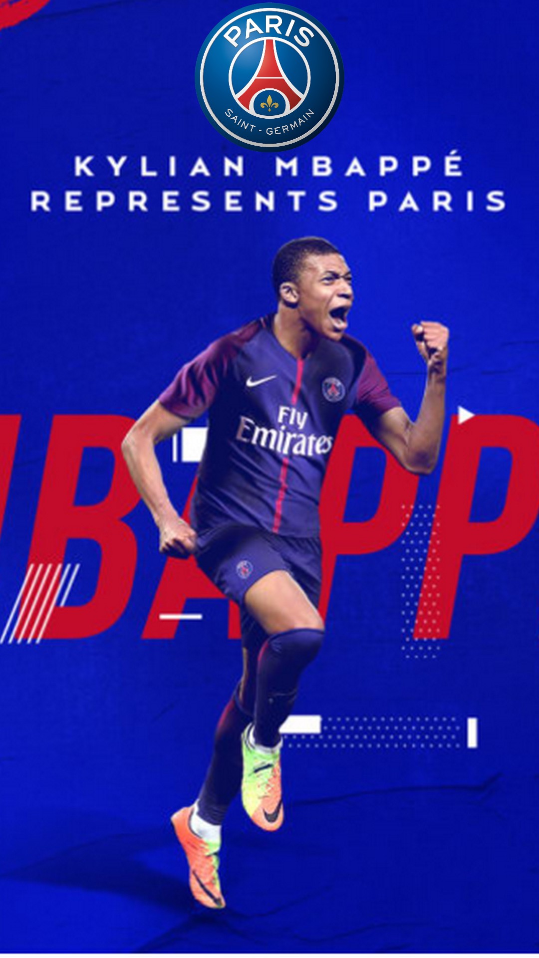 Iphone Wallpaper Hd Psg Kylian Mbappe 2021 Football Wallpaper