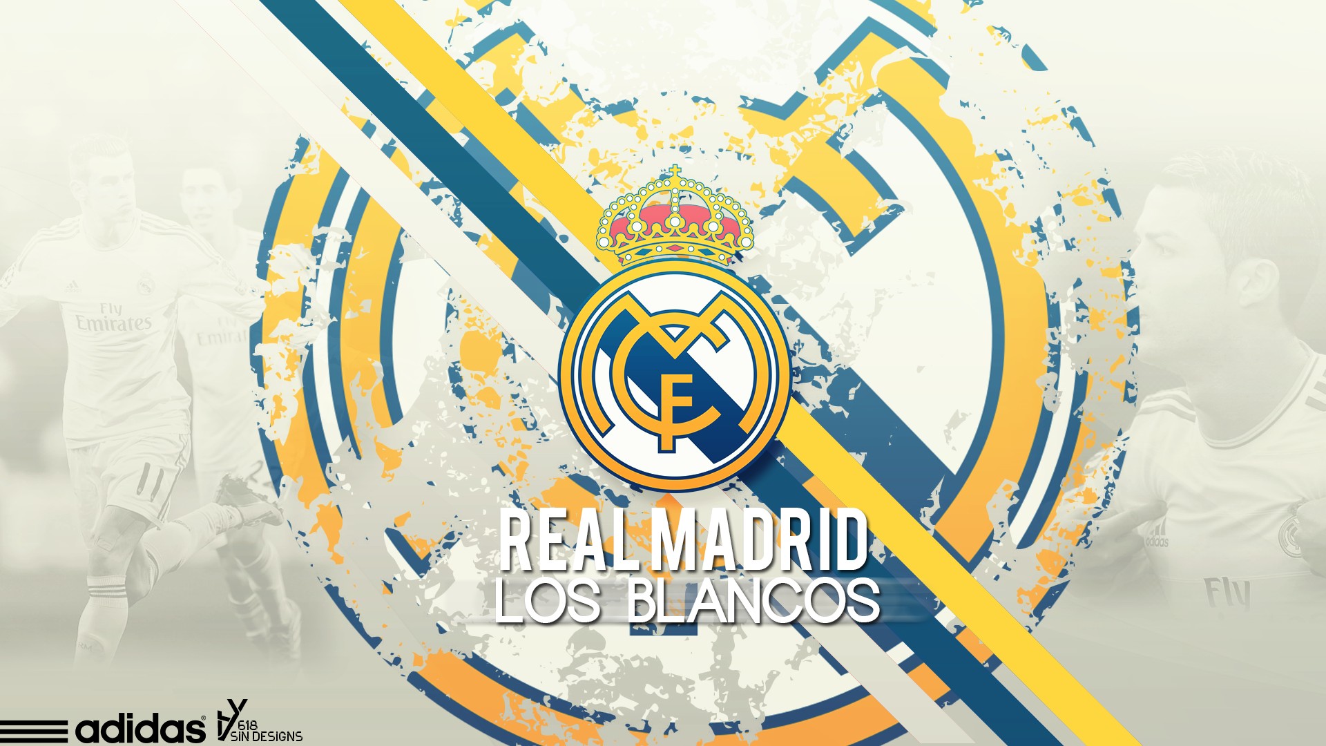 Real Madrid Wallpaper HD with resolution 1920x1080 pixel. You can make this wallpaper for your Mac or Windows Desktop Background, iPhone, Android or Tablet and another Smartphone device