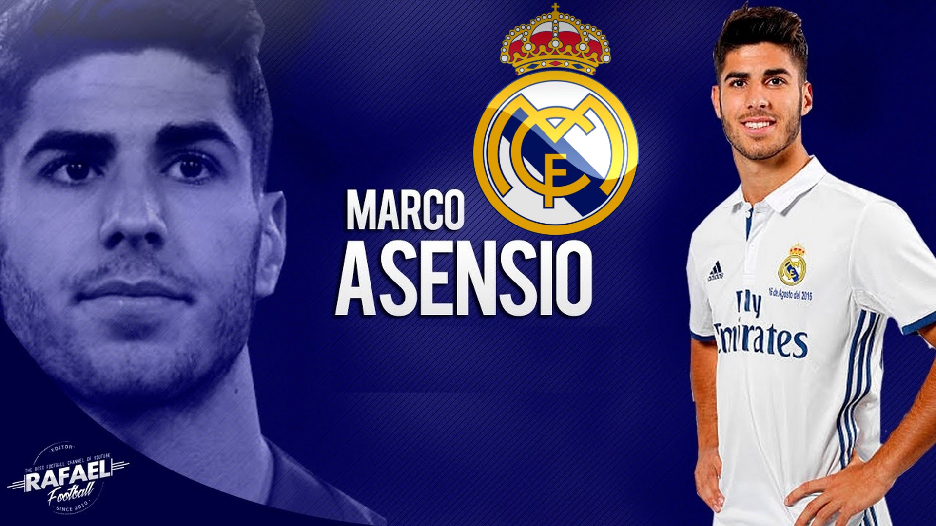 Wallpaper Desktop Marco Asensio Real Madrid HD With Resolution 1920X1080 pixel. You can make this wallpaper for your Mac or Windows Desktop Background, iPhone, Android or Tablet and another Smartphone device for free