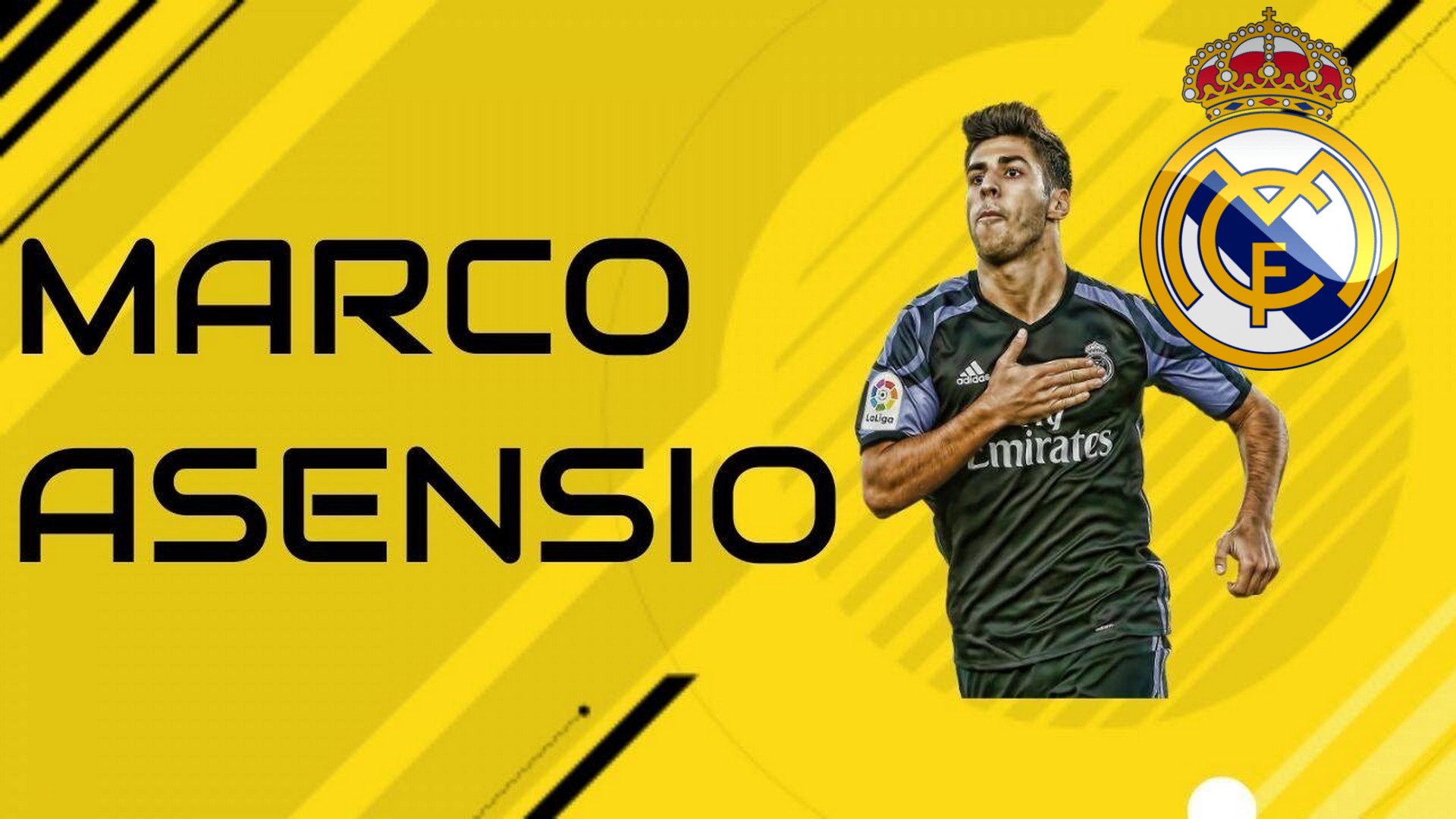 Wallpapers HD Marco Asensio Real Madrid with resolution 1920x1080 pixel. You can make this wallpaper for your Mac or Windows Desktop Background, iPhone, Android or Tablet and another Smartphone device