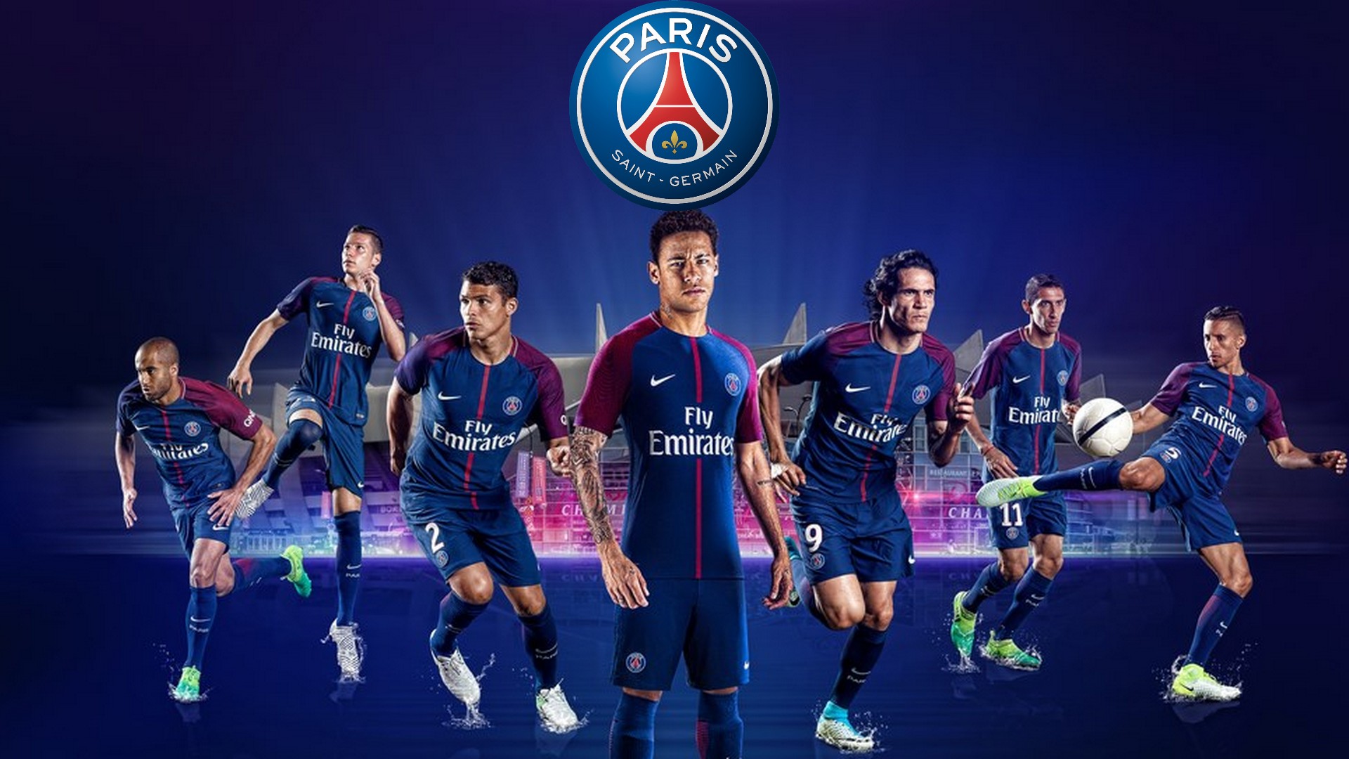 Wallpapers PSG With Resolution 1920X1080 pixel. You can make this wallpaper for your Mac or Windows Desktop Background, iPhone, Android or Tablet and another Smartphone device for free