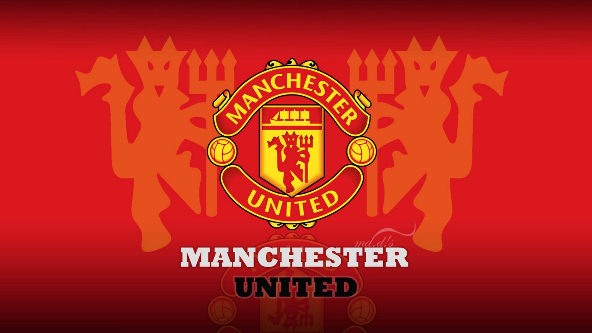 Manchester United Wallpaper HD With high-resolution 1920X1080 pixel. You can use this wallpaper for your Desktop Computers, Mac Screensavers, Windows Backgrounds, iPhone Wallpapers, Tablet or Android Lock screen and another Mobile device