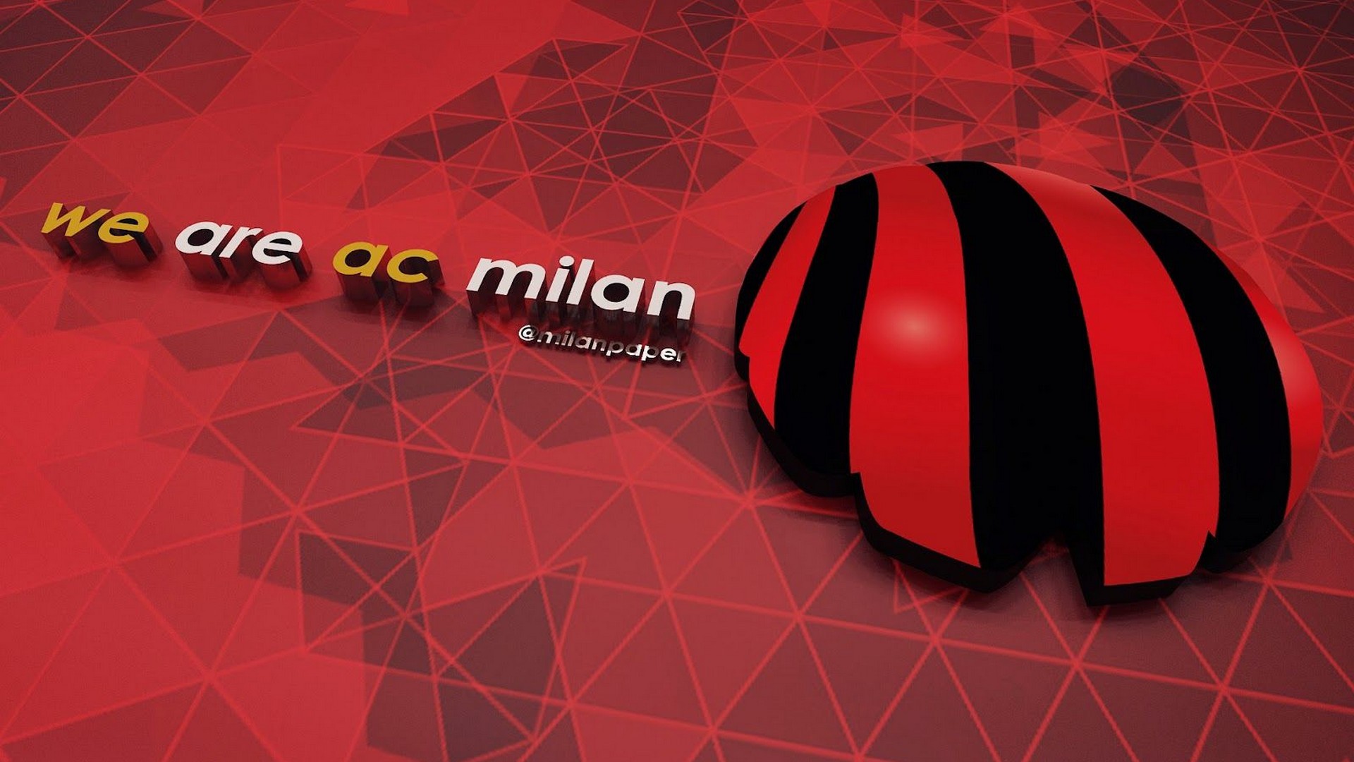 HD Desktop Wallpaper AC Milan with high-resolution 1920x1080 pixel. You can use this wallpaper for your Desktop Computers, Mac Screensavers, Windows Backgrounds, iPhone Wallpapers, Tablet or Android Lock screen and another Mobile device