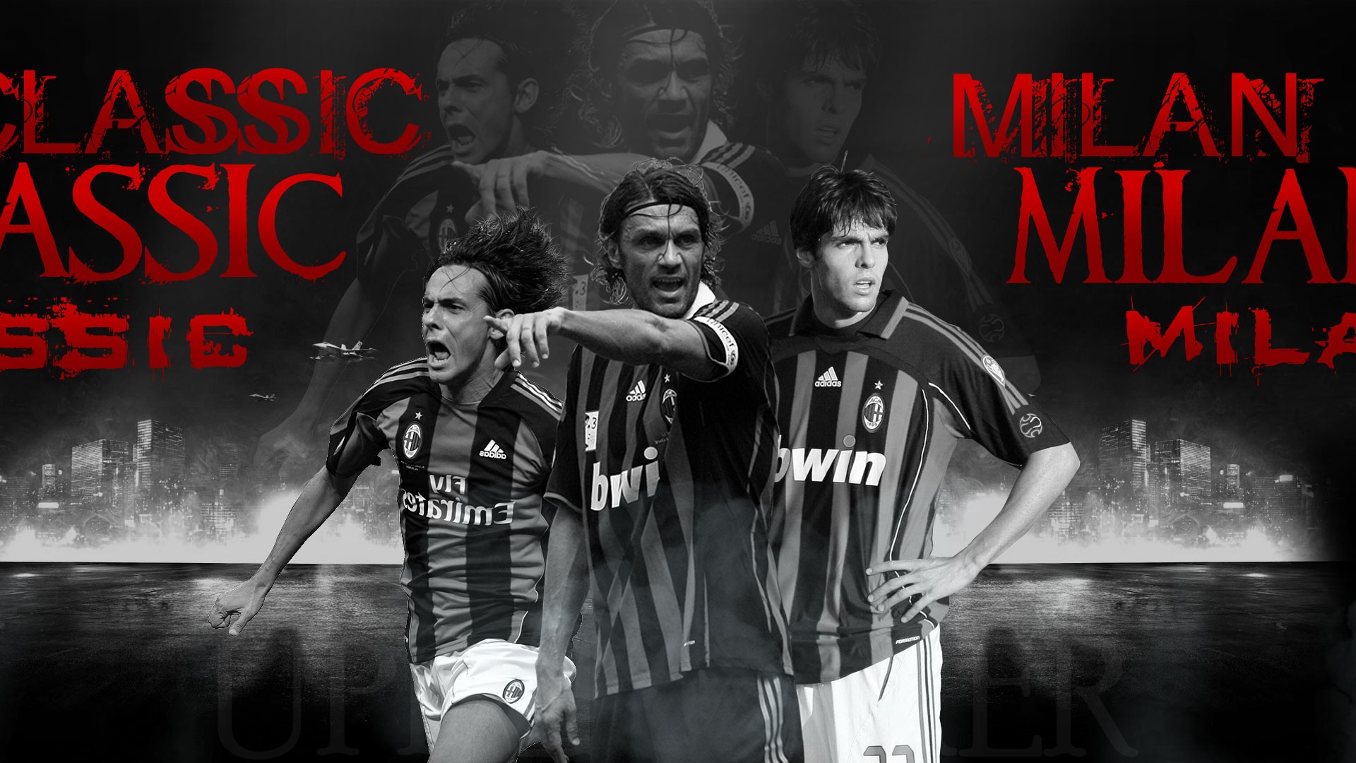 Wallpapers HD AC Milan Legends With high-resolution 1920X1080 pixel. You can use this wallpaper for your Desktop Computers, Mac Screensavers, Windows Backgrounds, iPhone Wallpapers, Tablet or Android Lock screen and another Mobile device