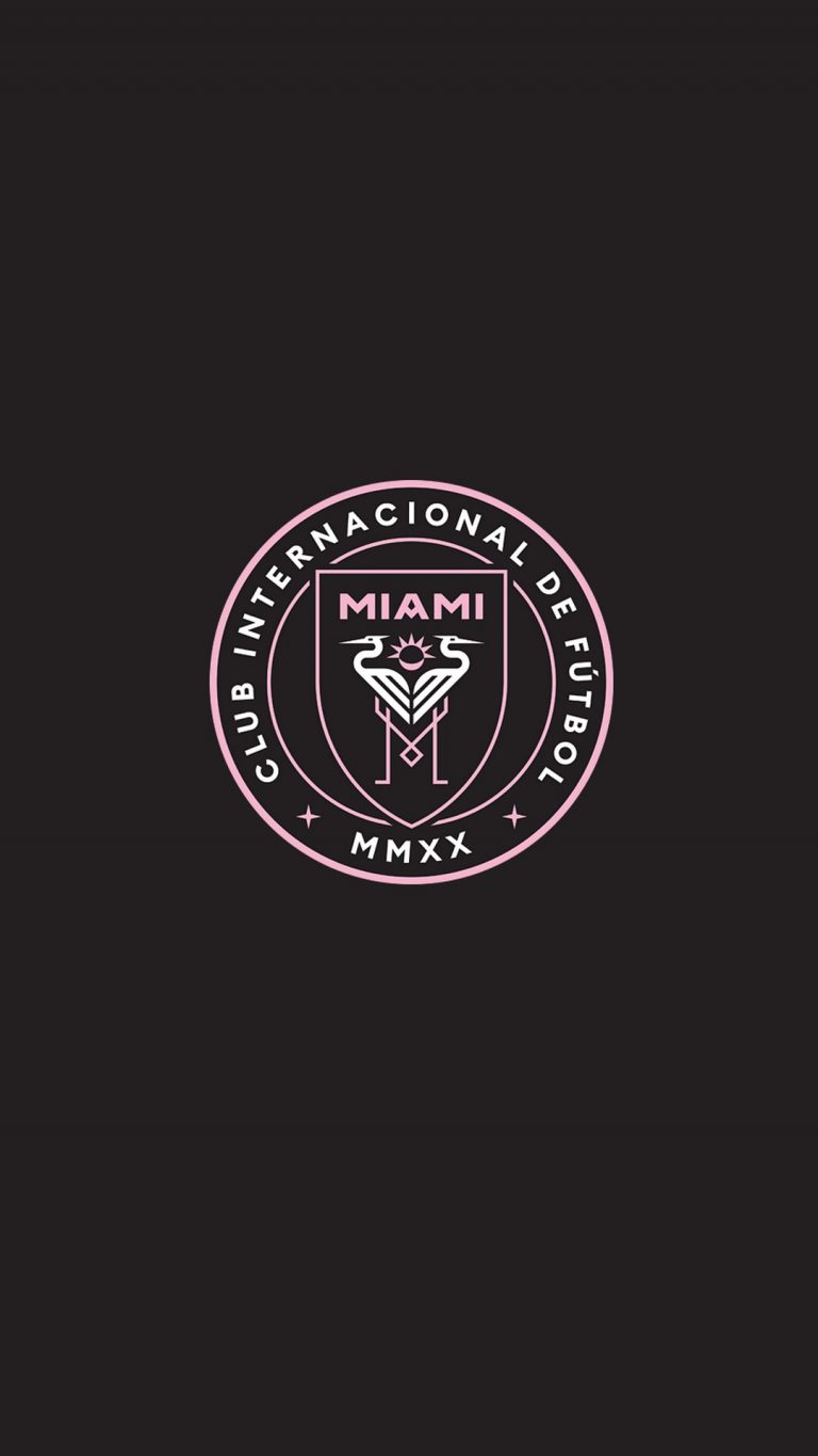 Inter Miami CF HD Wallpaper For iPhone - 2024 Football Wallpaper