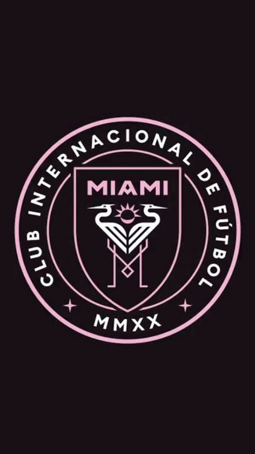 Inter Miami HD Wallpaper For iPhone - 2024 Football Wallpaper