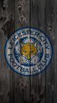 Leicester City Logo iPhone X Wallpaper