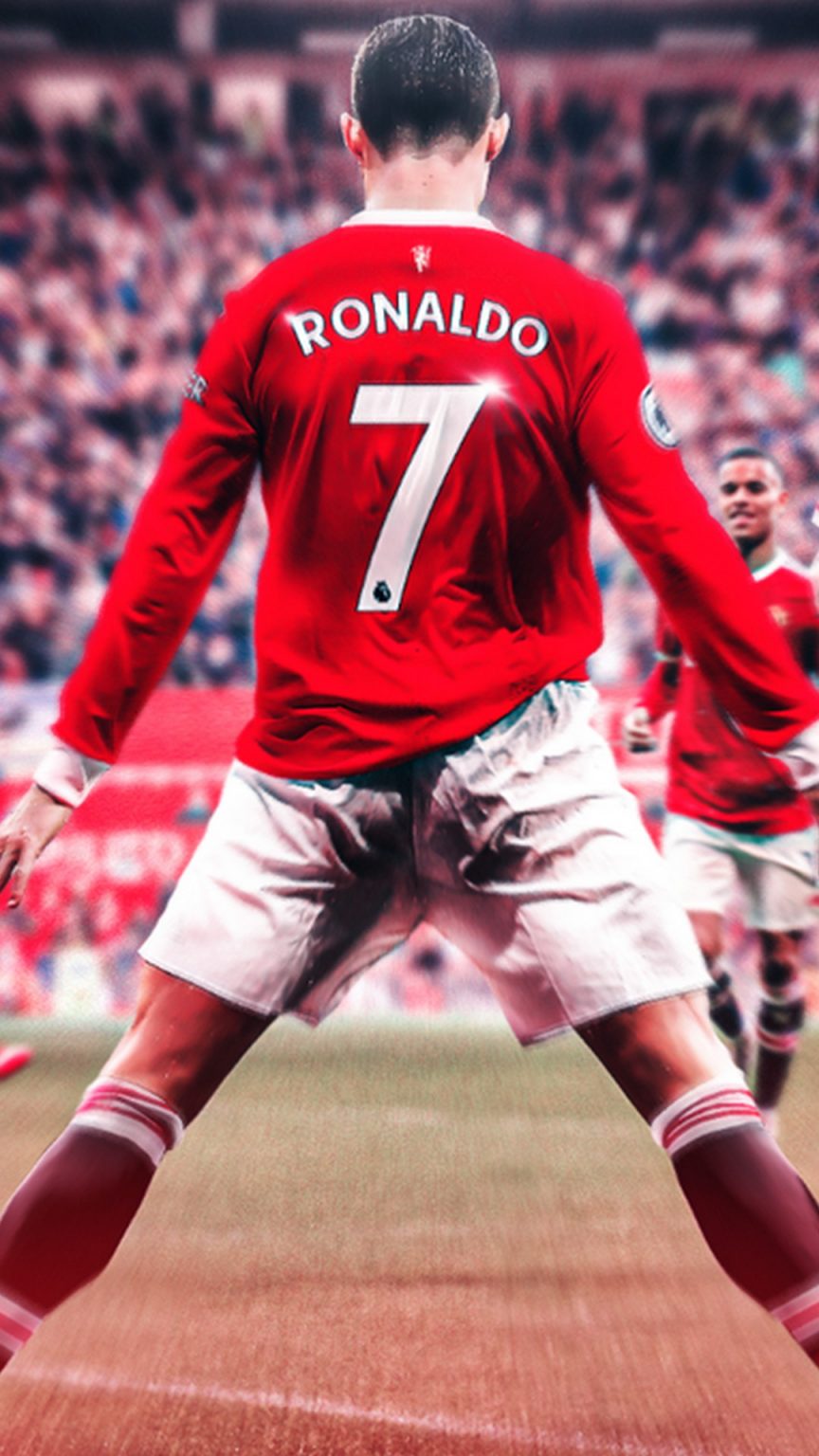 Cristiano Ronaldo Manchester United iPhone Wallpapers 2024 Football